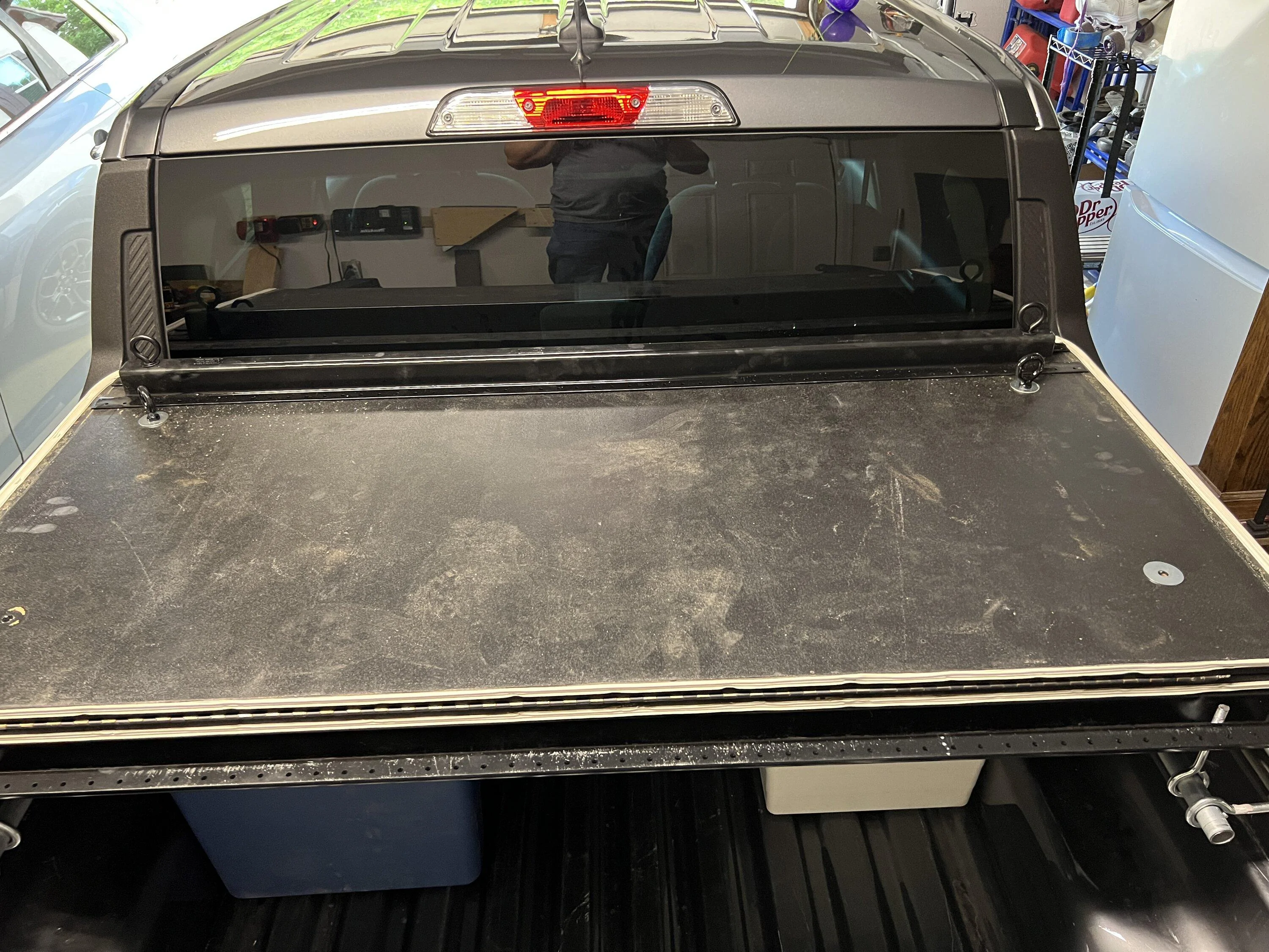 Ford Maverick Home made tonneau cover 47F4DB27-4C40-4347-884B-5127445510D3