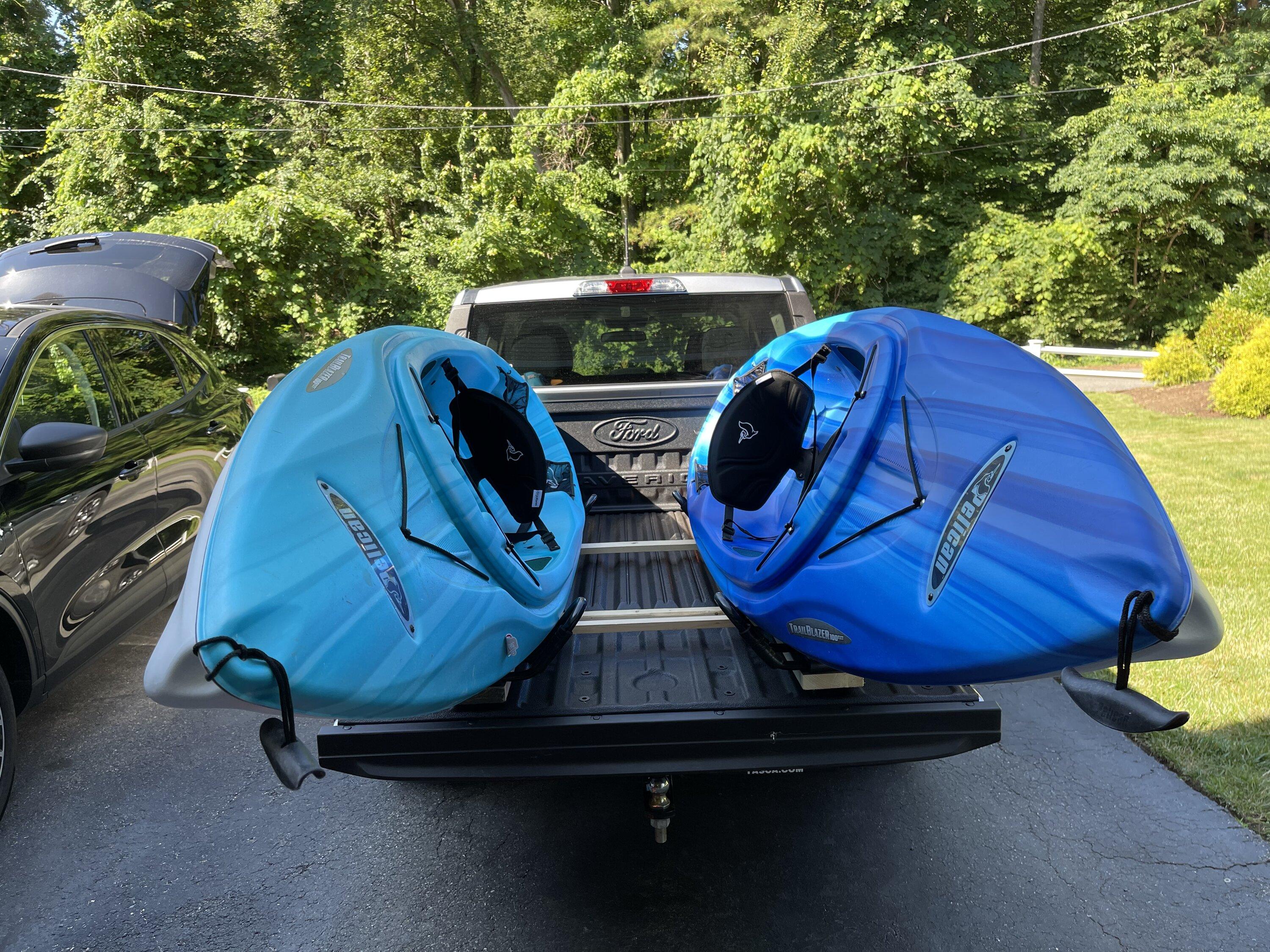 Ford Maverick Homemade double Kayak sled (bed mounted) 6F01C67E-3B40-44D6-88CE-309E3D8842AD