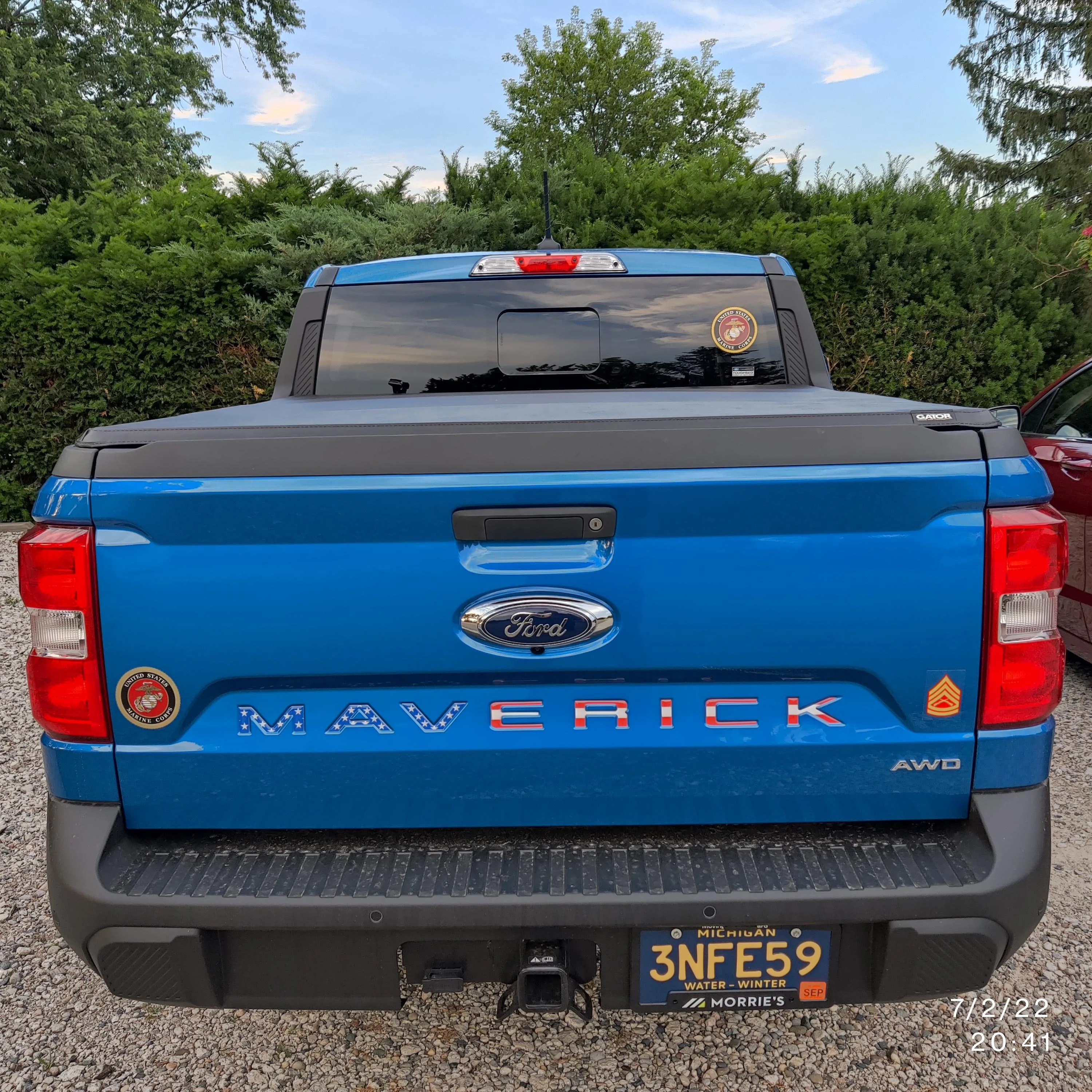 Ford Maverick VELOCITY BLUE Maverick Photos Thread IMG_20220702_204133