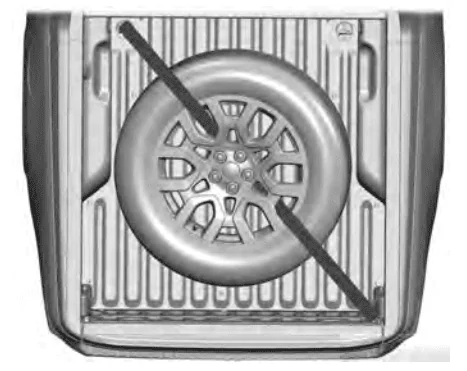 Ford Maverick Spare Tire Damaged 1657669601860