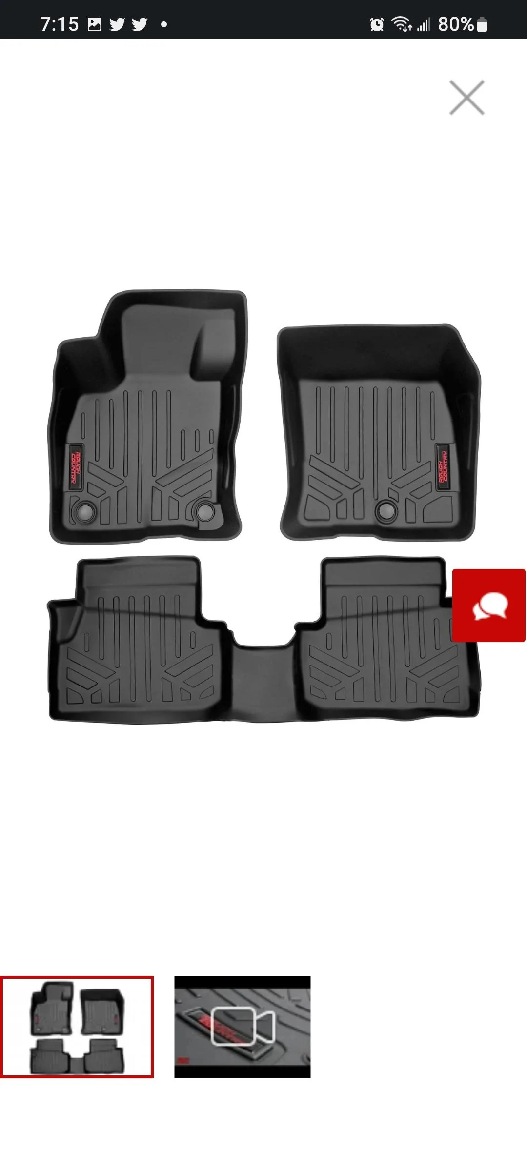 Ford Maverick 2-Row Hybrid Floor Liners (not OEM) - In Stock!!!! Screenshot_20220715-191541_Chrom
