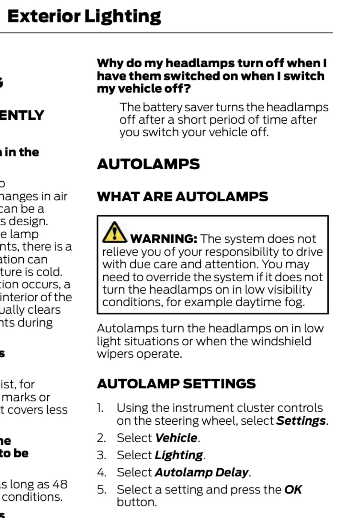 Ford Maverick Autolamp / headlights delay setting doesn’t work! C8CDF5E7-2288-47EF-8B04-BE938715FB30