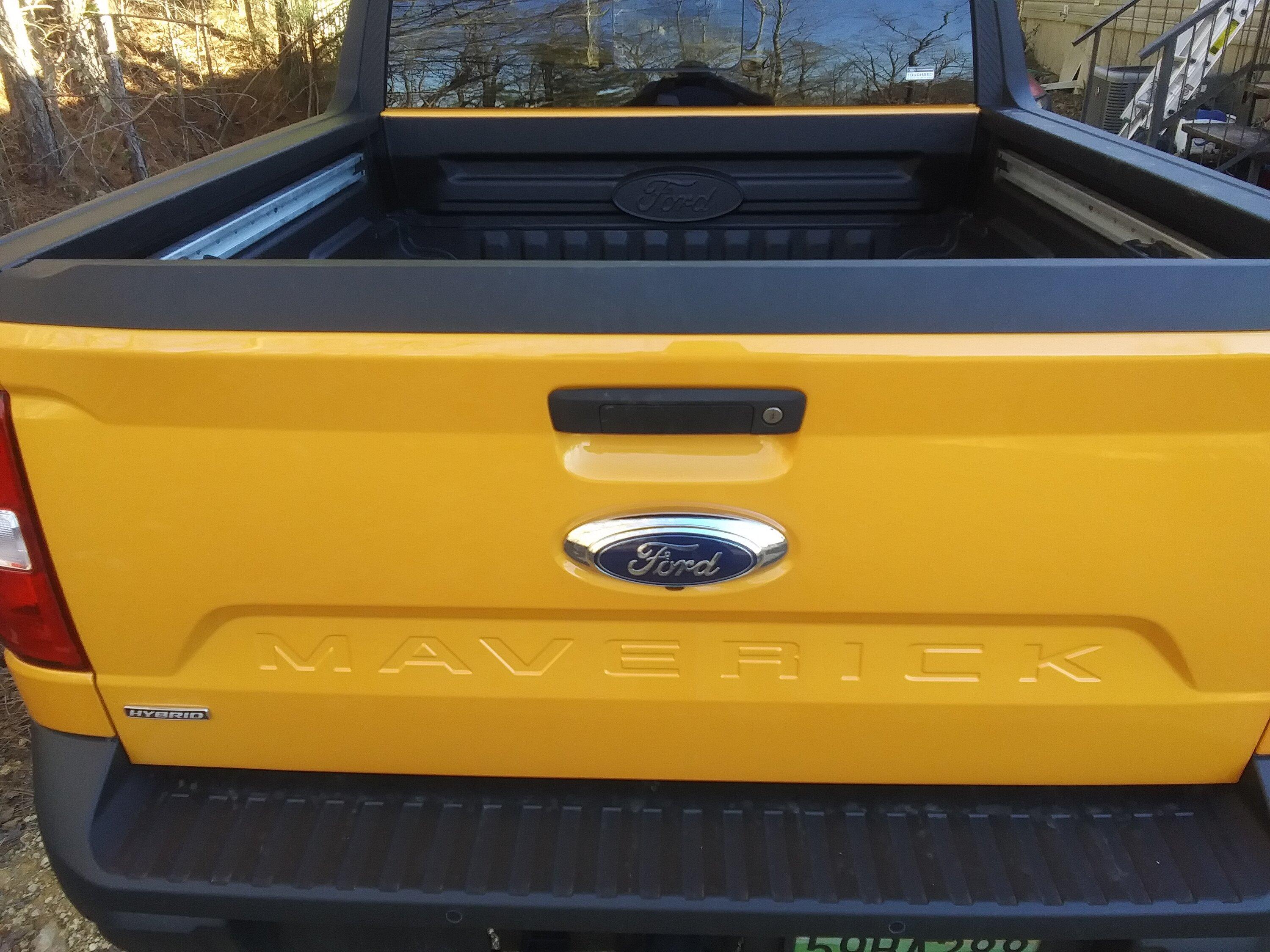 Ford Maverick Tailgate Lettering options? 20220301_161756