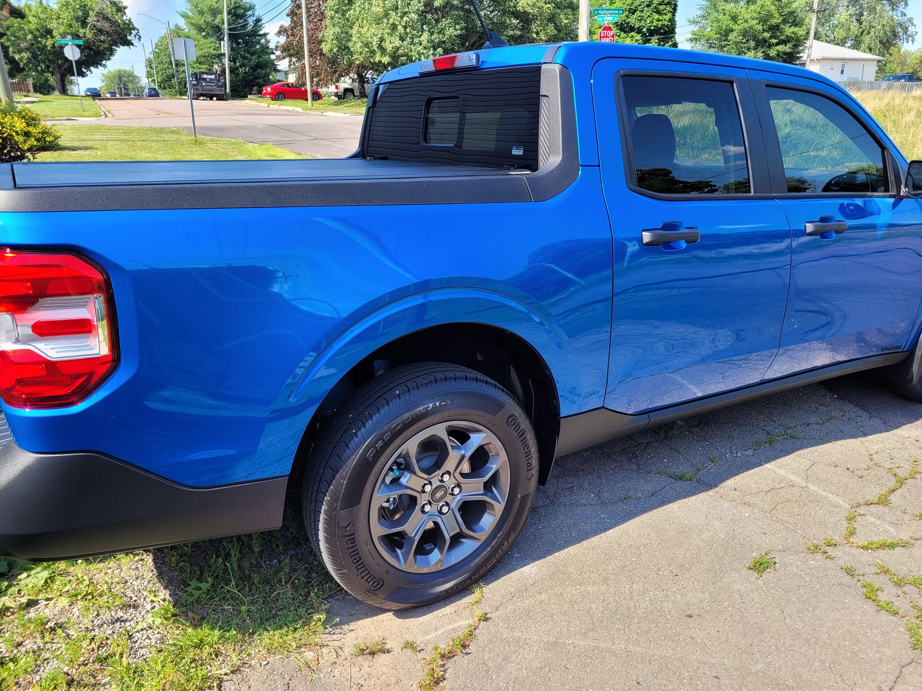 Ford Maverick VELOCITY BLUE Maverick Photos Thread 20220718_162157
