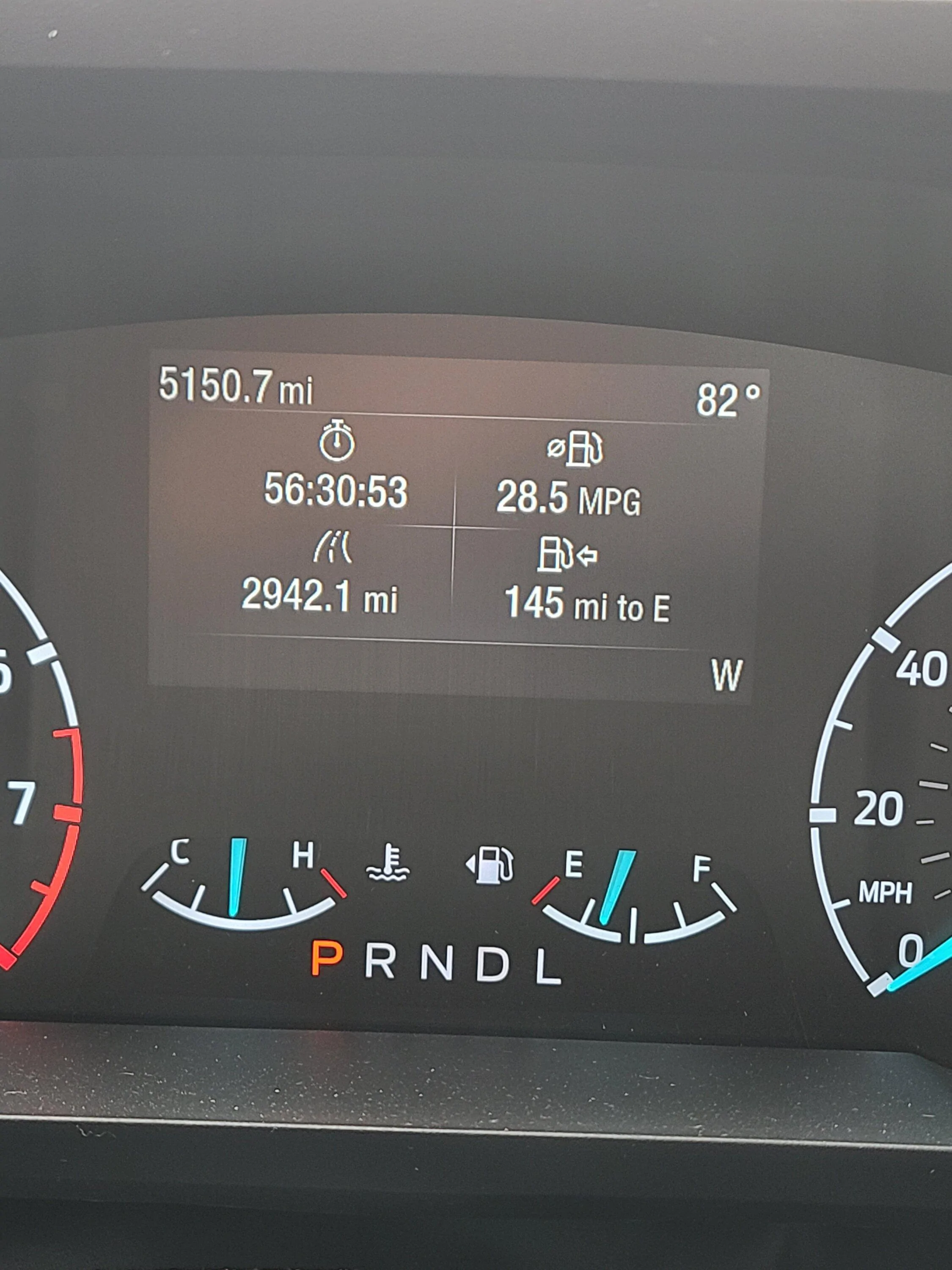 Ford Maverick 2 Week Trip from Florida to Ohio and Back - Trip Results 20220717_102650