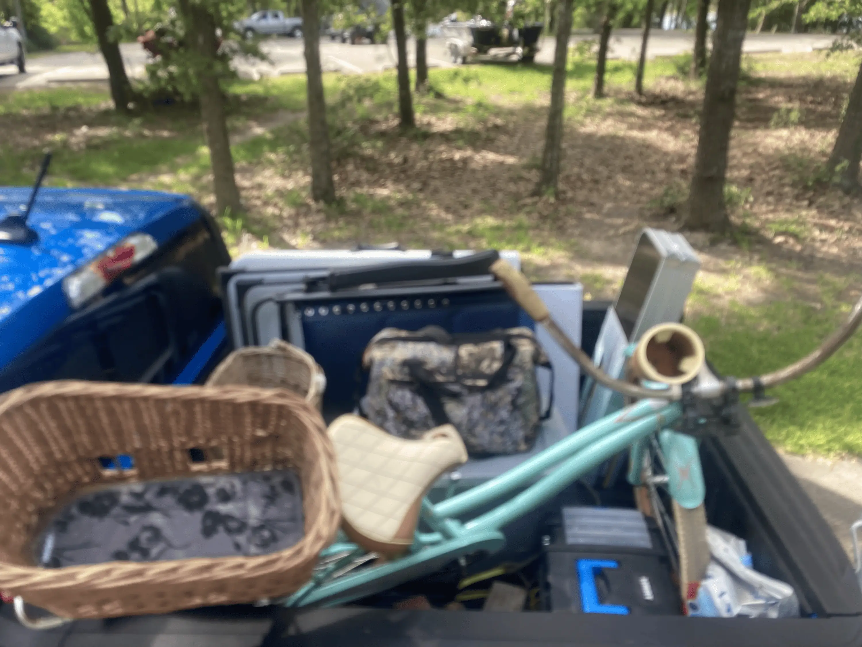 Ford Maverick An Ideal Camping Road Tripper. Loaded bed 2