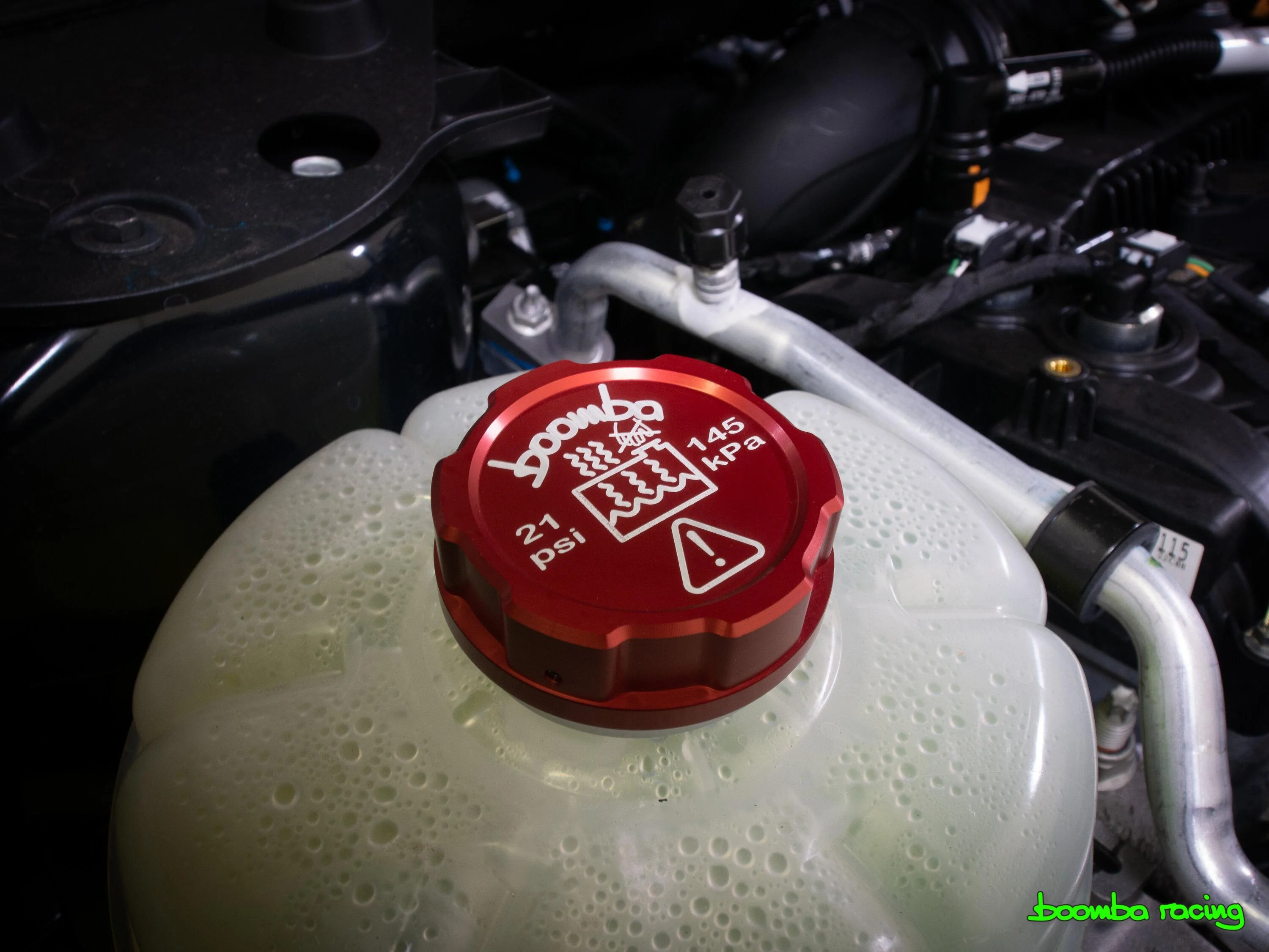 Ford Maverick Boomba Racing Maverick Coolant Reservoir Cap! P1010349