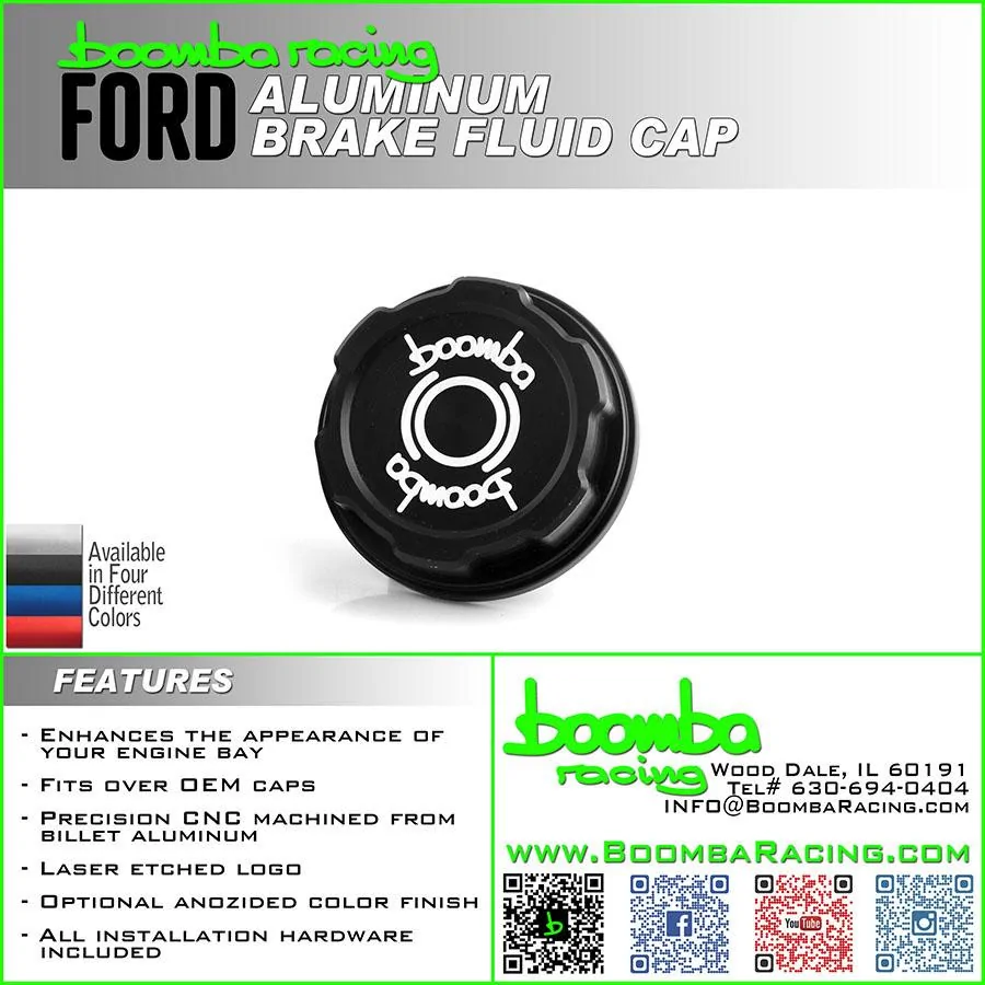 Ford Maverick Boomba Racing Ford Maverick Brake Reservoir Cap! FORD Brake Fluid Reservoir Cap copy WEB