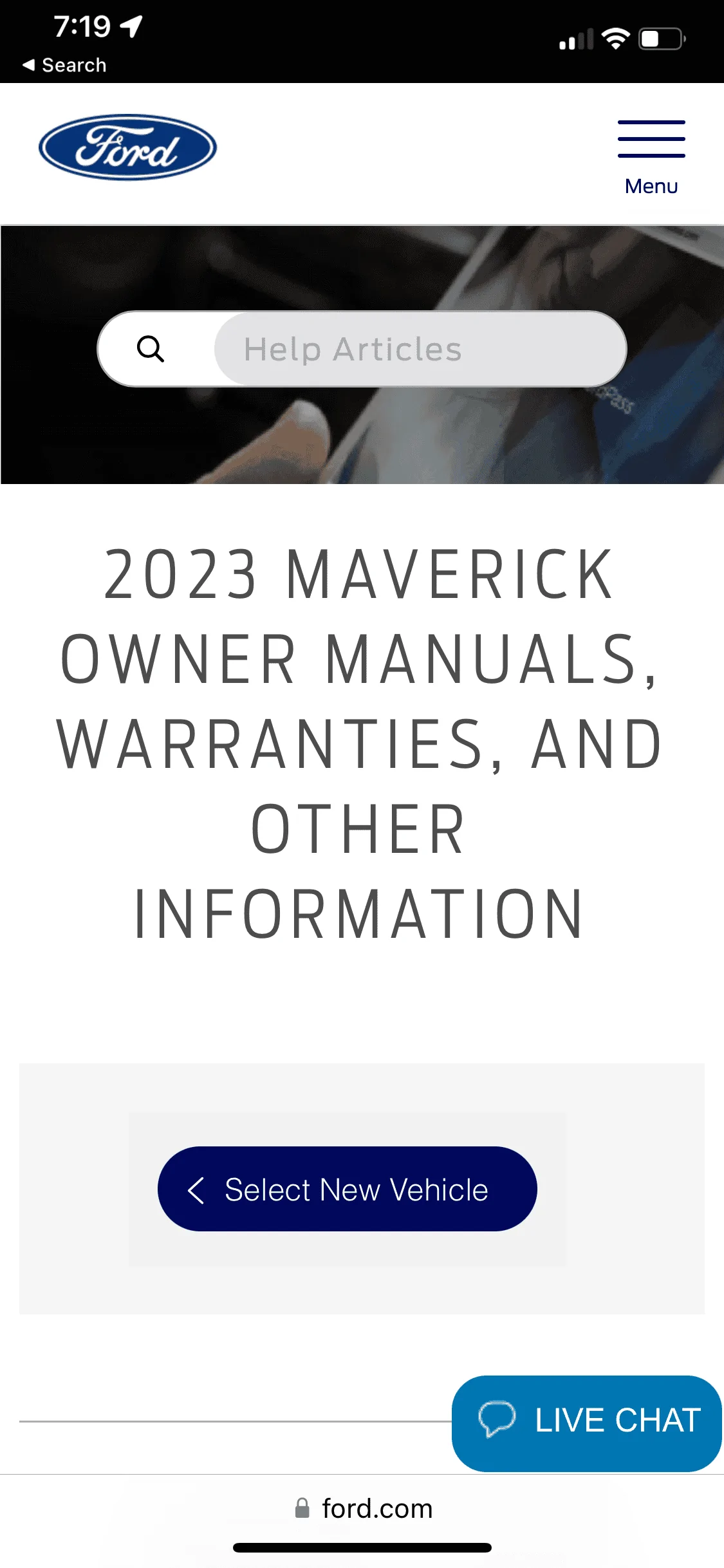Ford Maverick MY23 Warranty Guide is Available 10622591-40A4-418B-8FD1-22B92154B909