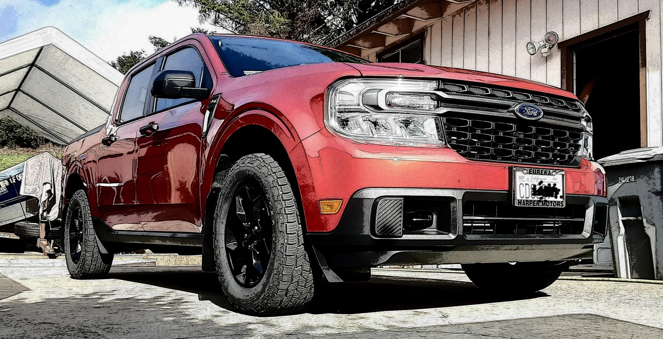 Ford Maverick HOT PEPPER RED Maverick Photos Thread 20220628_181100