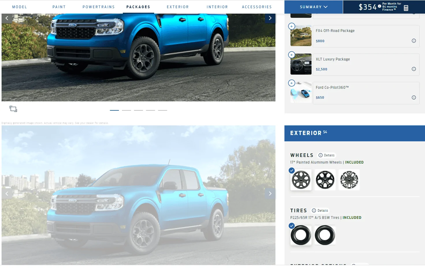 Ford Maverick XLT Wheels options? 1658599655165