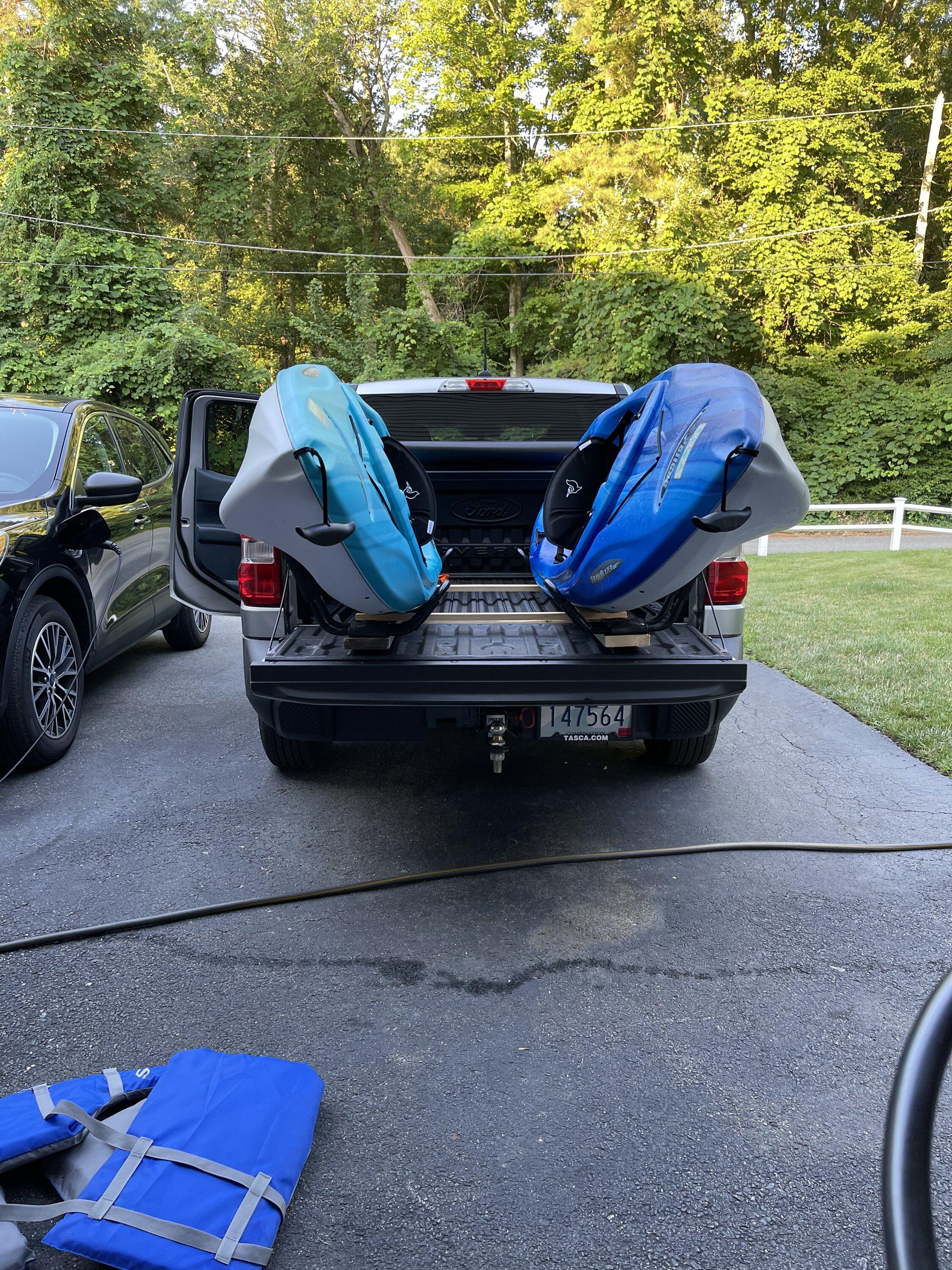 Ford Maverick Homemade double Kayak sled (bed mounted) 4EC3AE9D-B152-4709-8FCF-81AEC6E7B75F