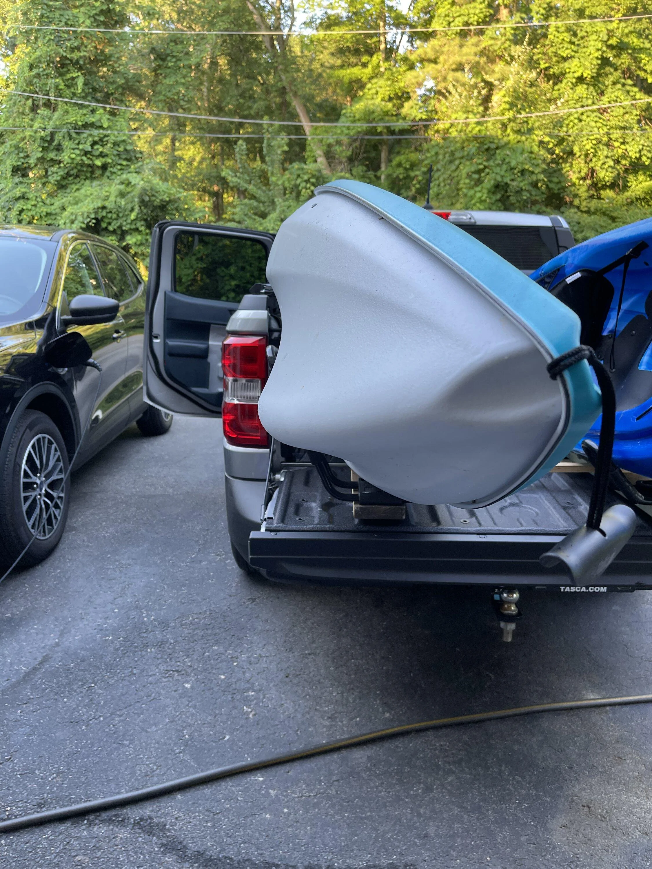 Ford Maverick Homemade double Kayak sled (bed mounted) 8AACCDA4-1CD2-4449-B14B-1997DCFF36CB