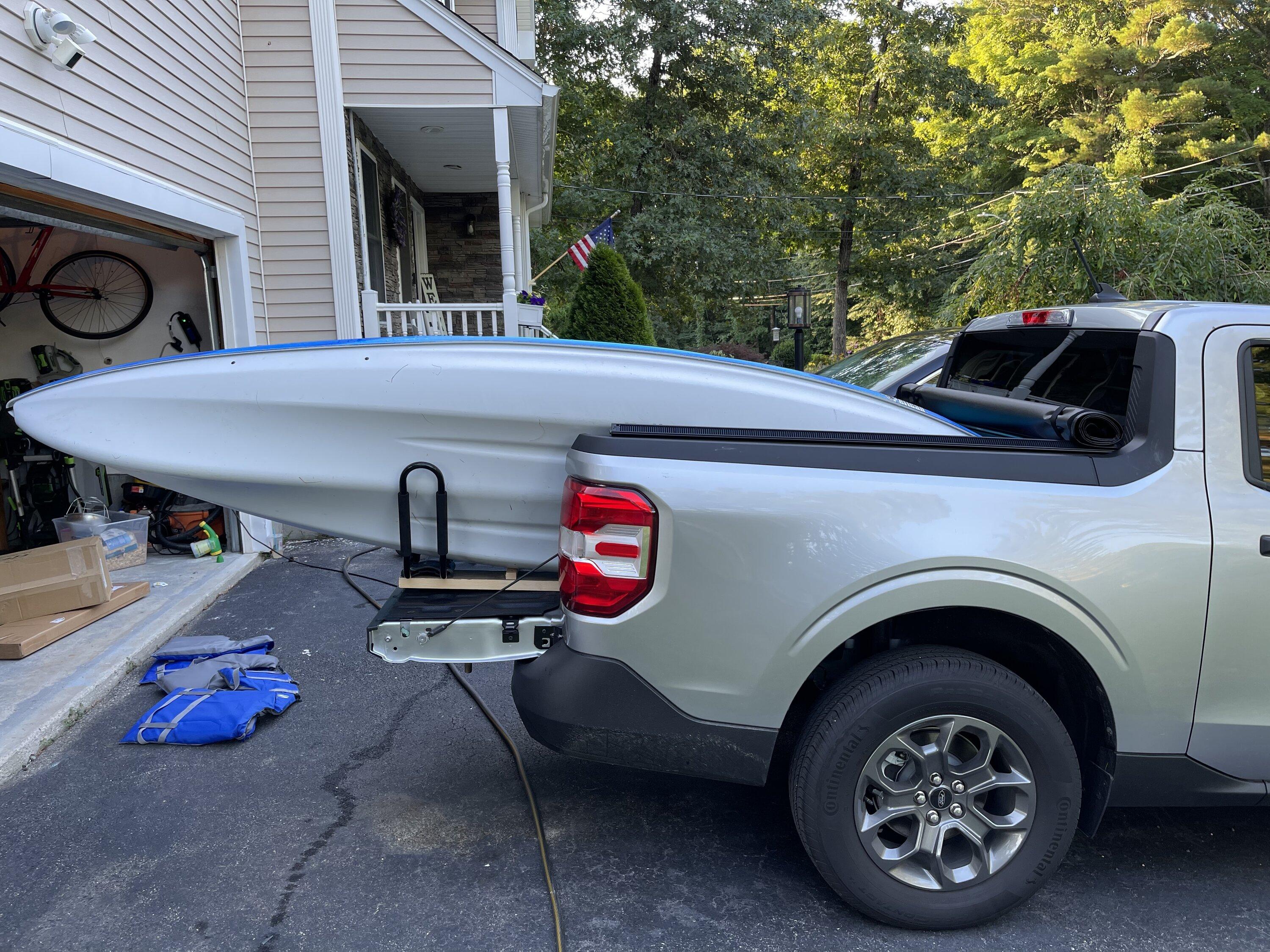 Ford Maverick Homemade double Kayak sled (bed mounted) 53380D2A-4C45-46E0-B2FF-C0A4808B0BC1