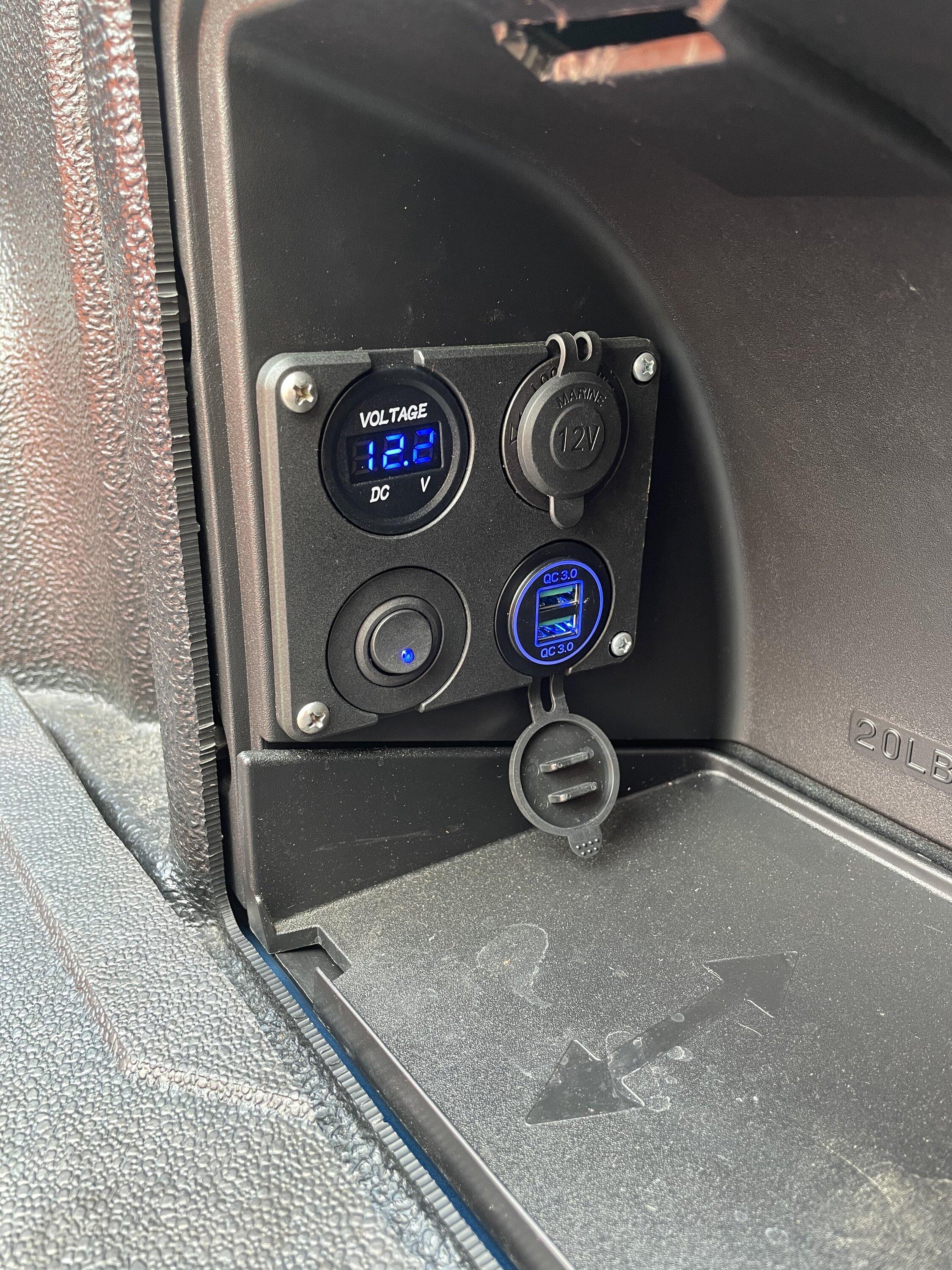 Ford Maverick Cubby 12v Upgrade Install Tips 02035173-0D45-4BED-AAE1-0394B678682A