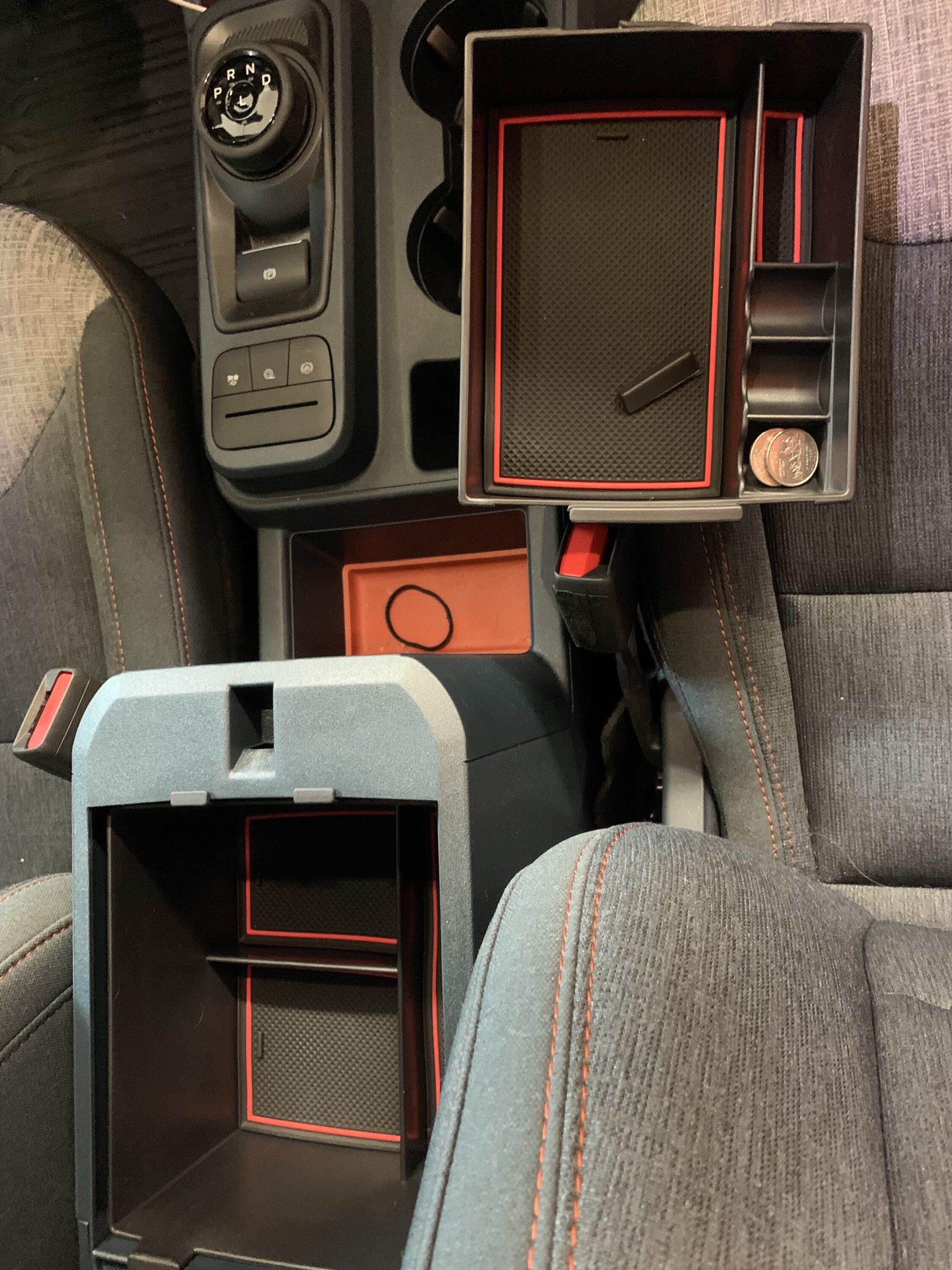 Ford Maverick Center console organizer 543ABE1F-069C-4063-A2D1-28F22F54307C