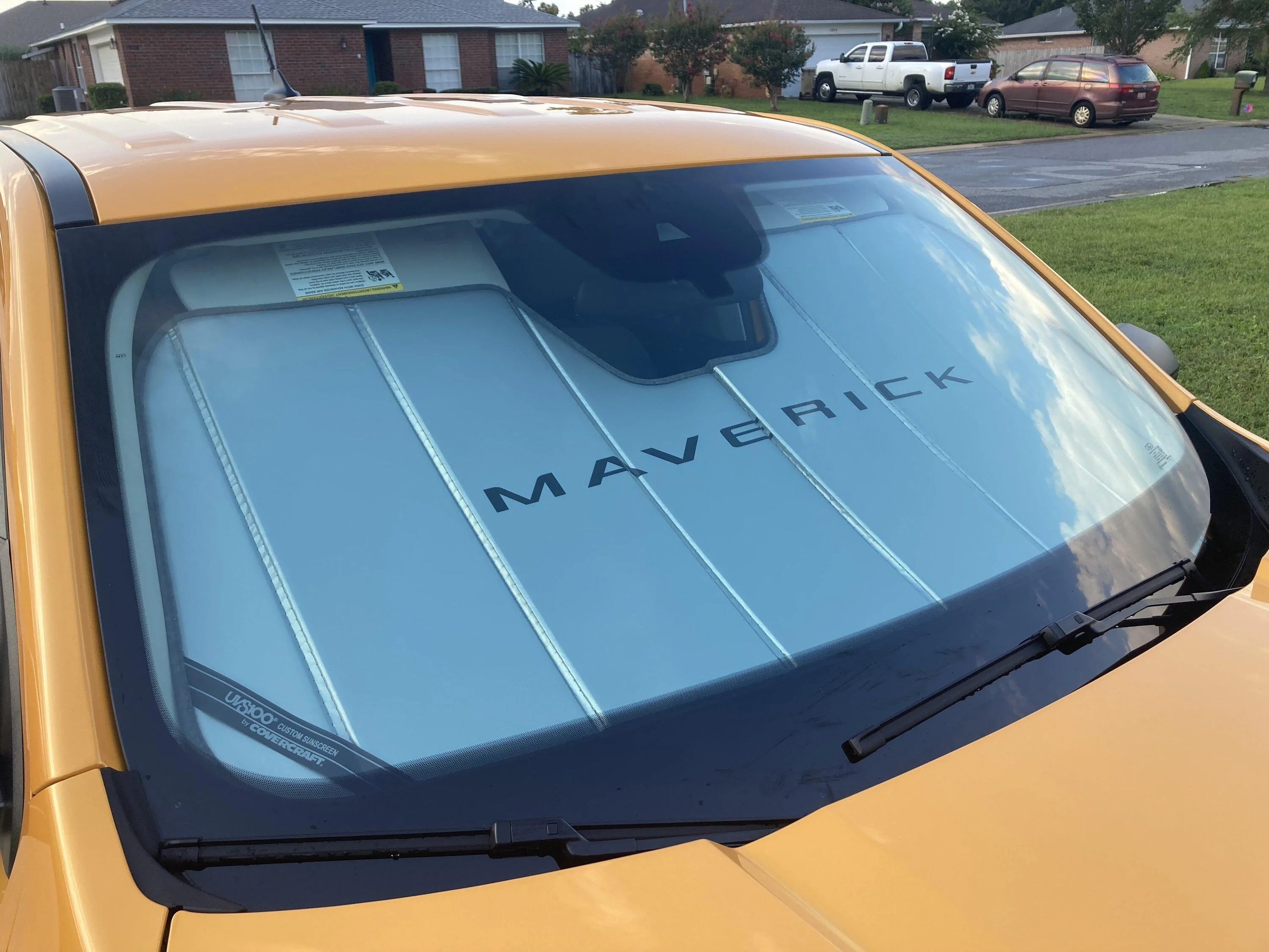 Ford Maverick Windshield sunshade which did you buy? IMG_9061