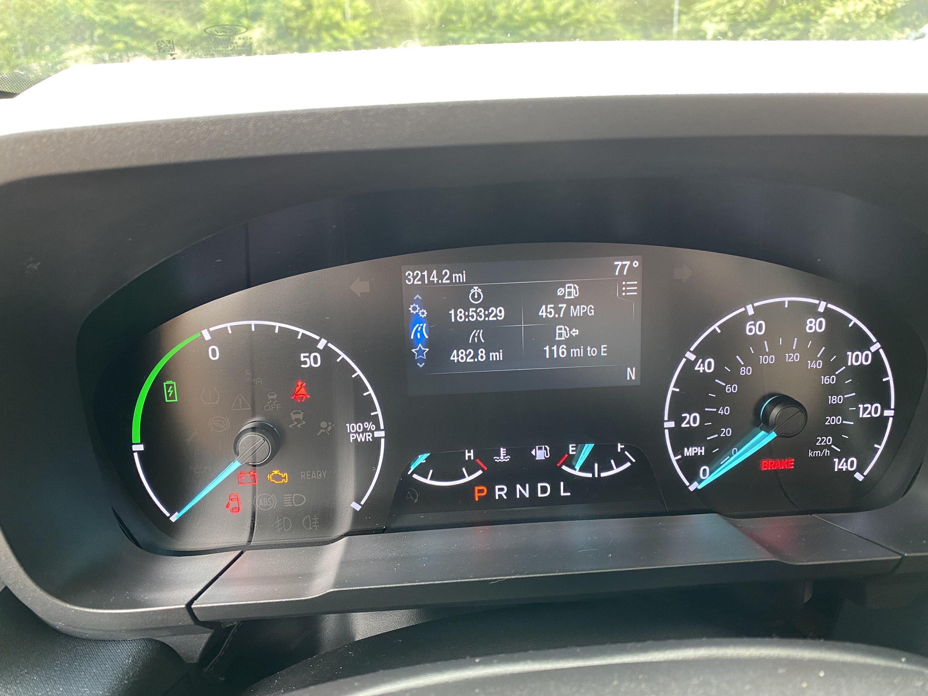 Ford Maverick Video: Summer Heat Hybrid MPG Loss Explained IMG_2002.JPG