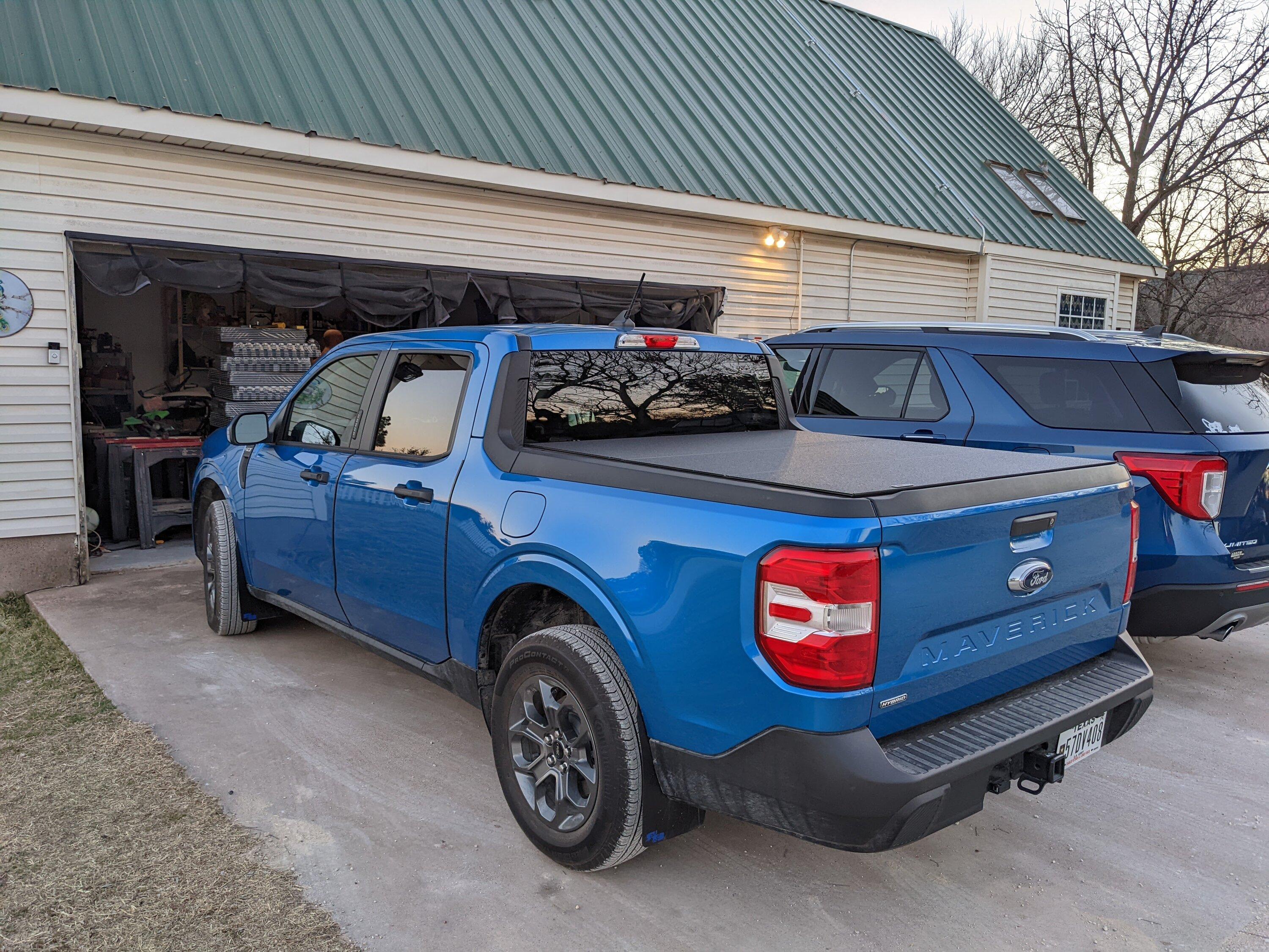 Ford Maverick Tonneau Covers - roll up cover vs hard folding? PXL_20220309_003807717