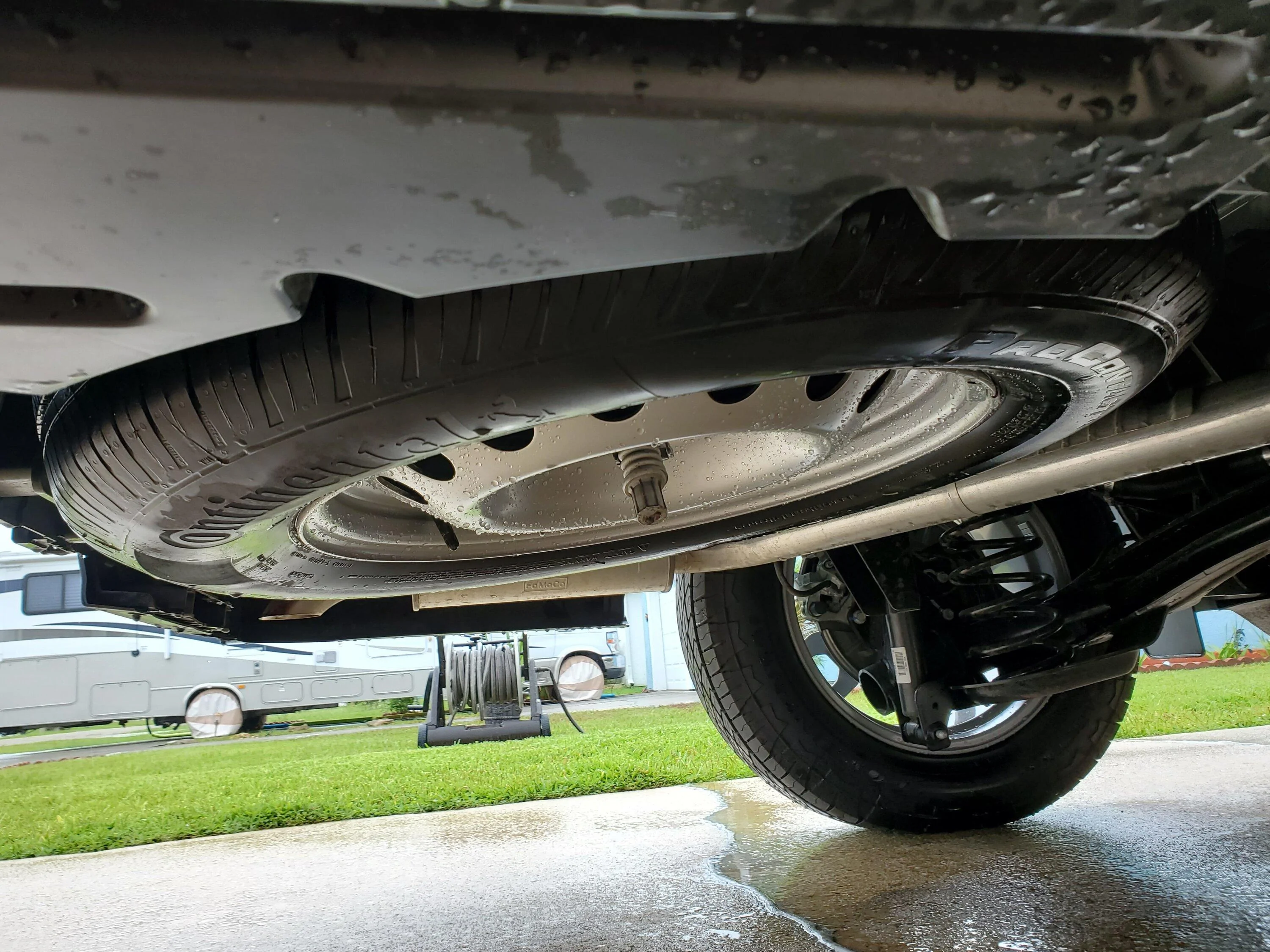 Ford Maverick Full size spare not the correct size full size spar