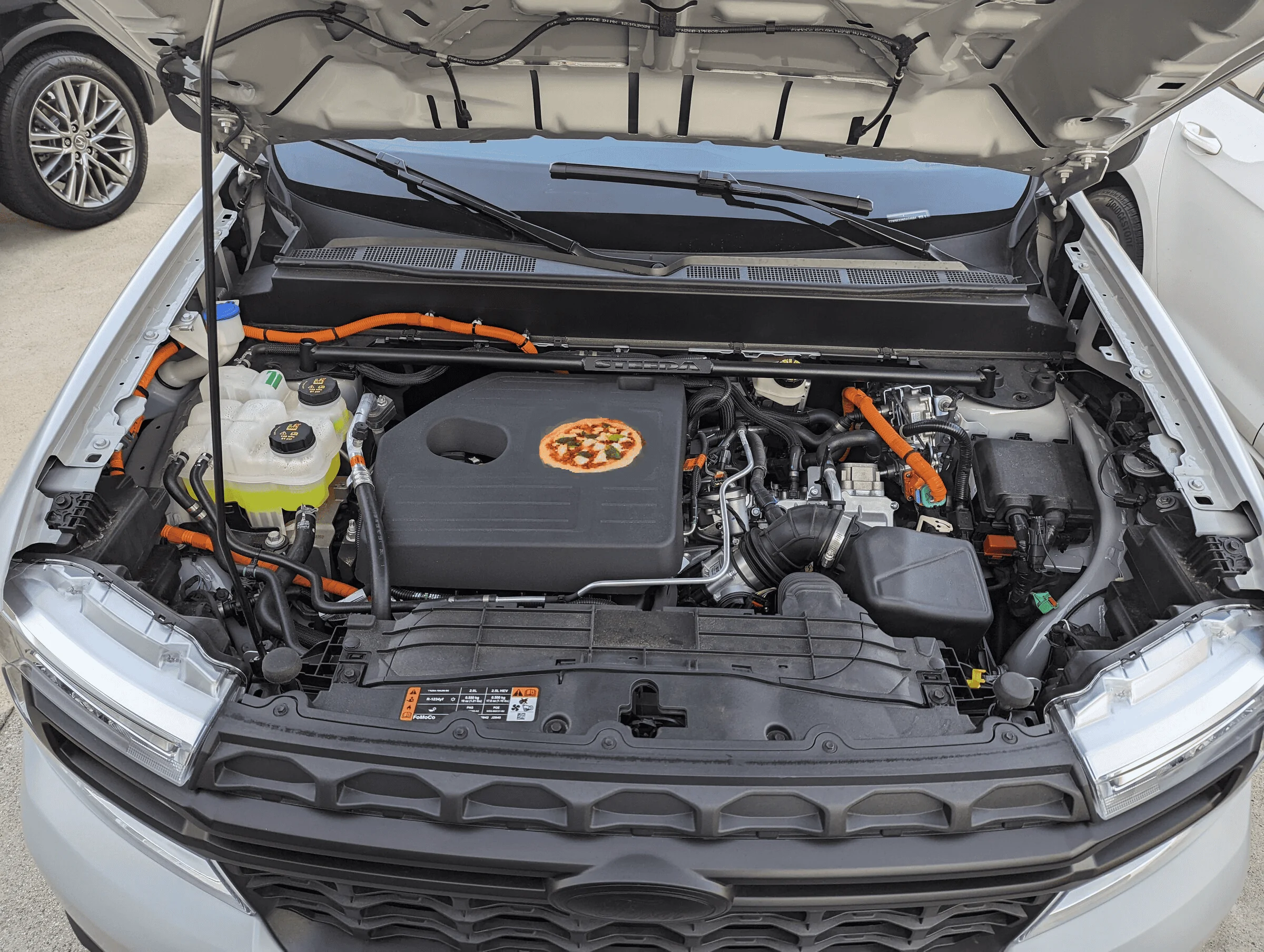 Ford Maverick Engine cover for 2.5L Hybrid Maverick? PizzaPan