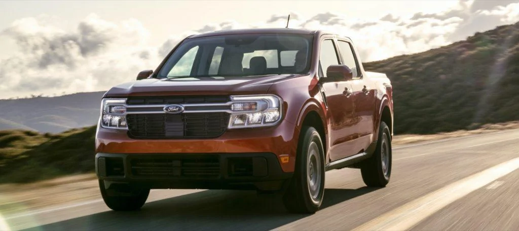Ford Maverick 2022 FORD MAVERICK OWNERS AMONG MOST SATISFIED IN SEGMENT Package-Exterior-008-front-three-quarters-1024x456