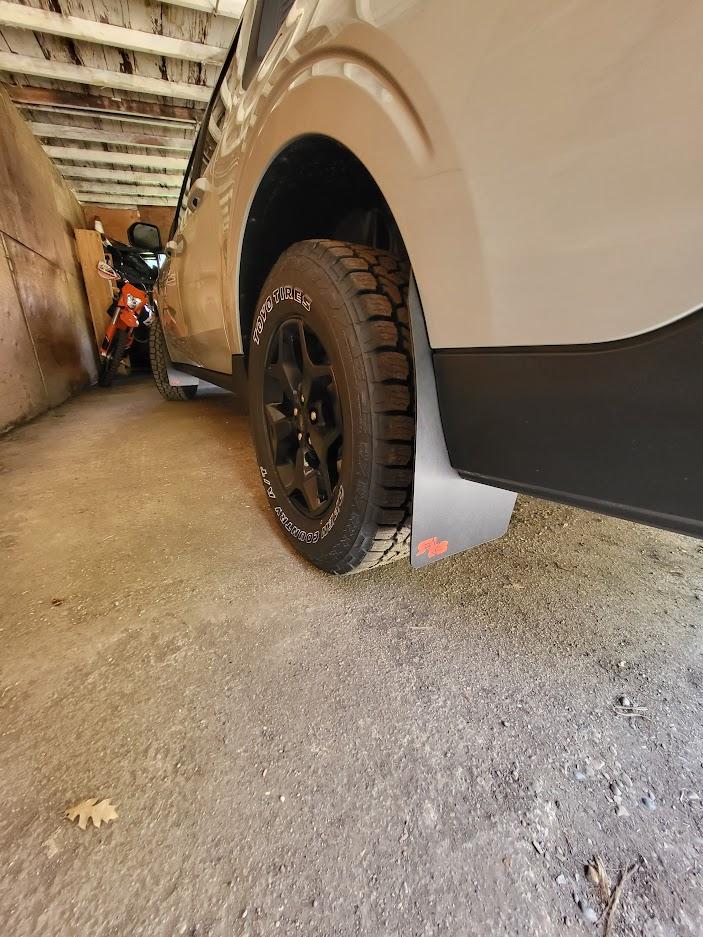 Ford Maverick Options for mud flaps? flaps