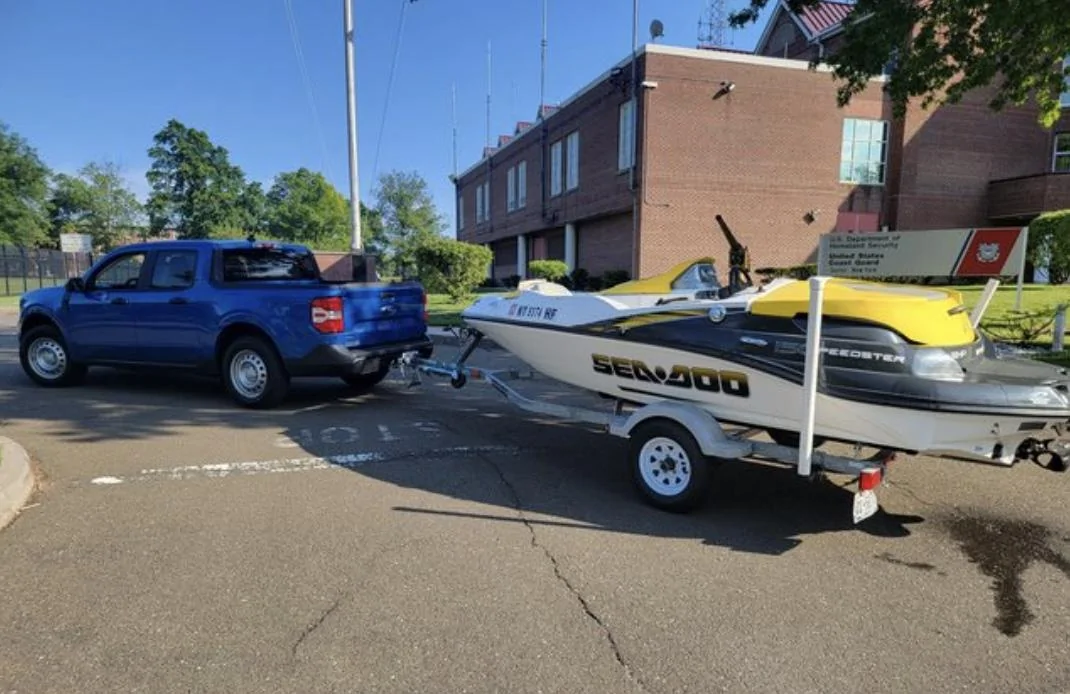 Ford Maverick HYBRID MAVERICK TOWING 2000LB BOAT Screen Shot 2022-07-29 at 10.42.36 AM