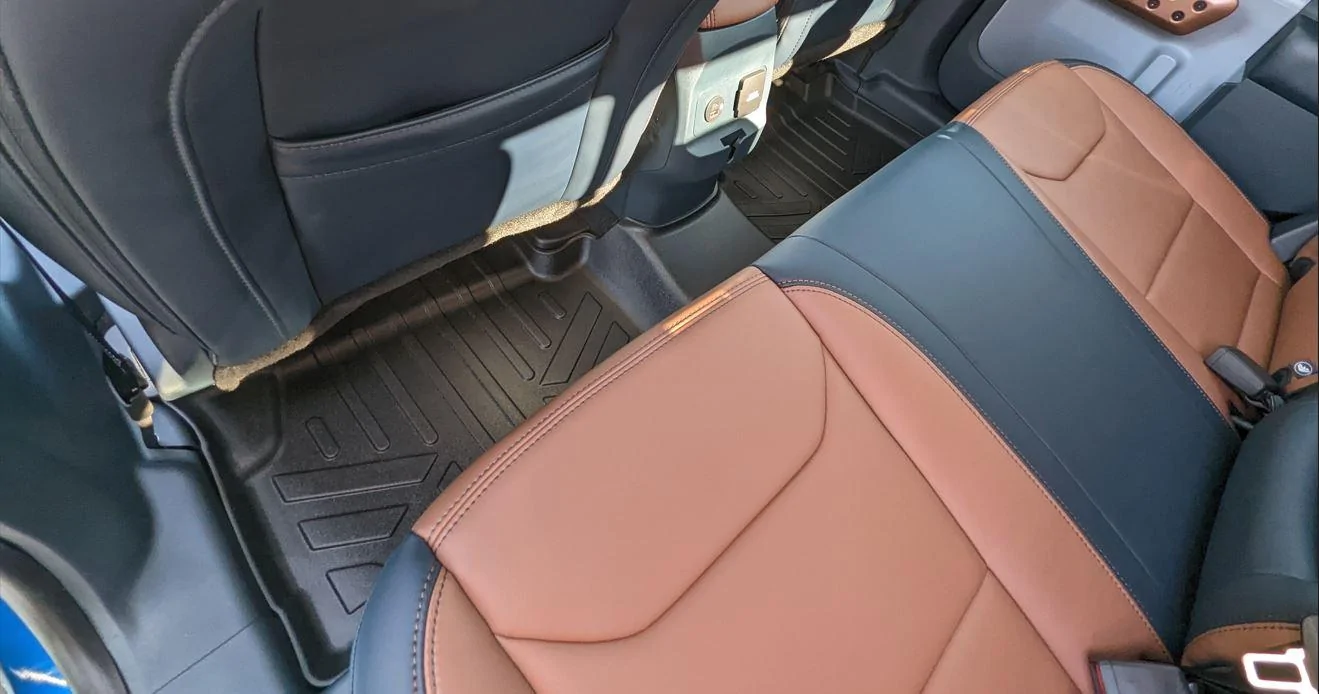 Ford Maverick Smartliner Floor Mats for Hybrid Maverick - Installed Photos Maverick_Smartliner_Rear