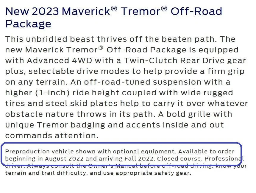 Ford Maverick Ford Maverick Tremor Spied Fully Revealed! 📸 Mav tremor