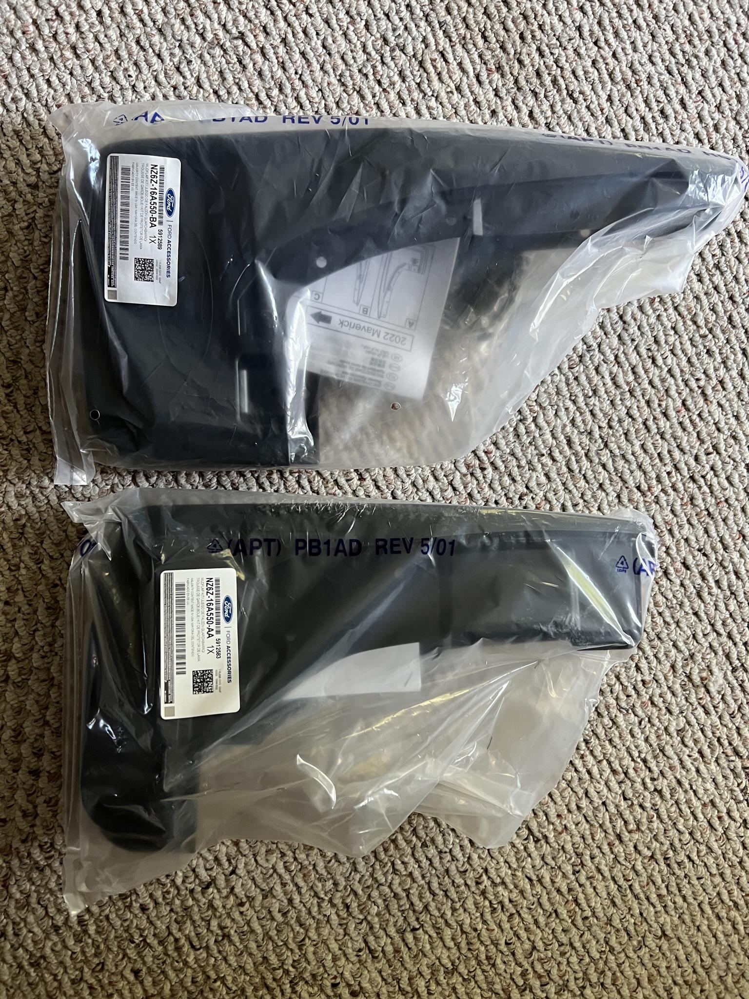 Ford Maverick New Ford Maverick Mud Flaps-Front and Back C34E16EA-F582-452A-AFCB-8932BD484609