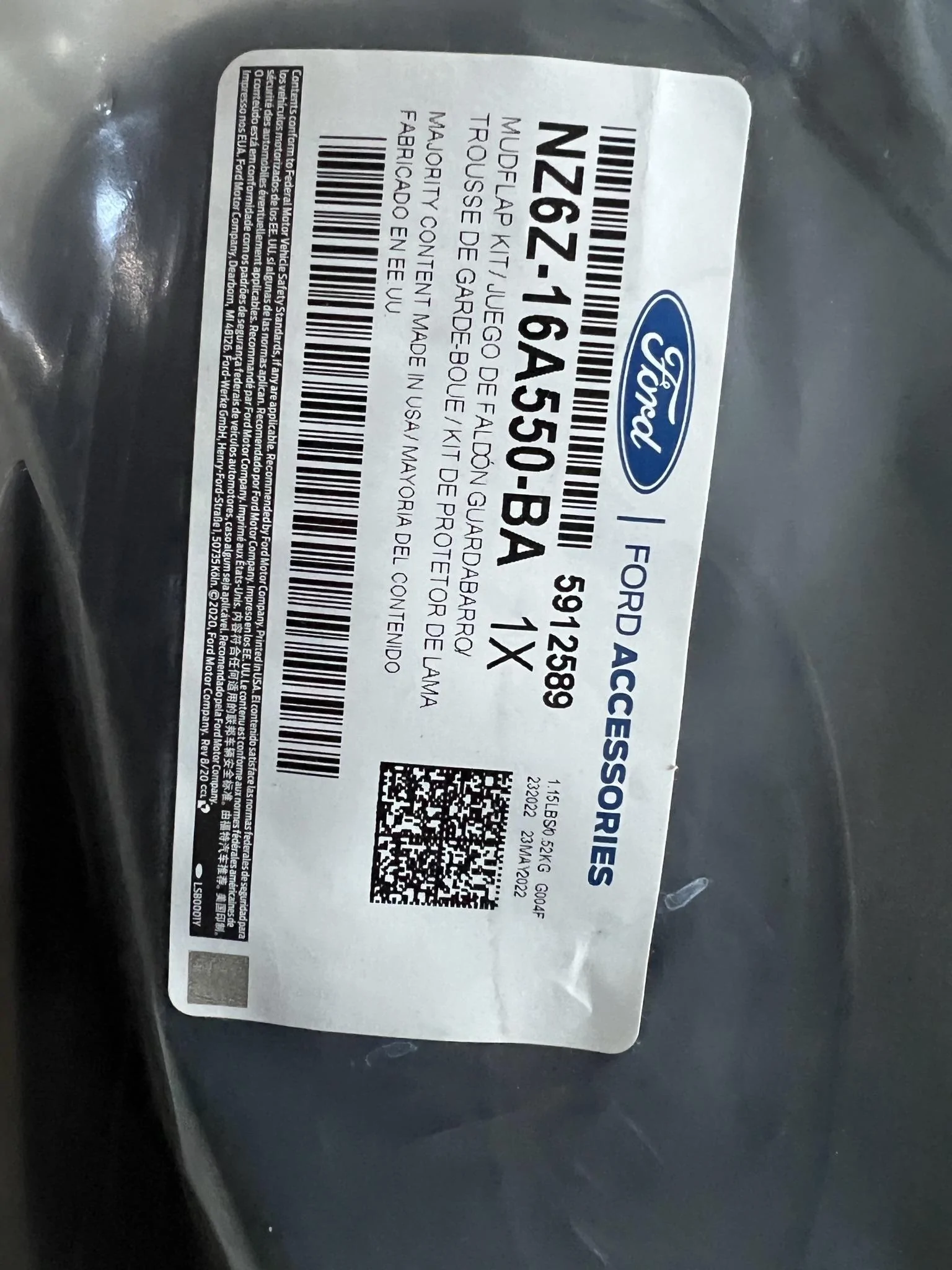 Ford Maverick New Ford Maverick Mud Flaps-Front and Back A1FAC3F7-85EA-430C-A863-E166083A6B98