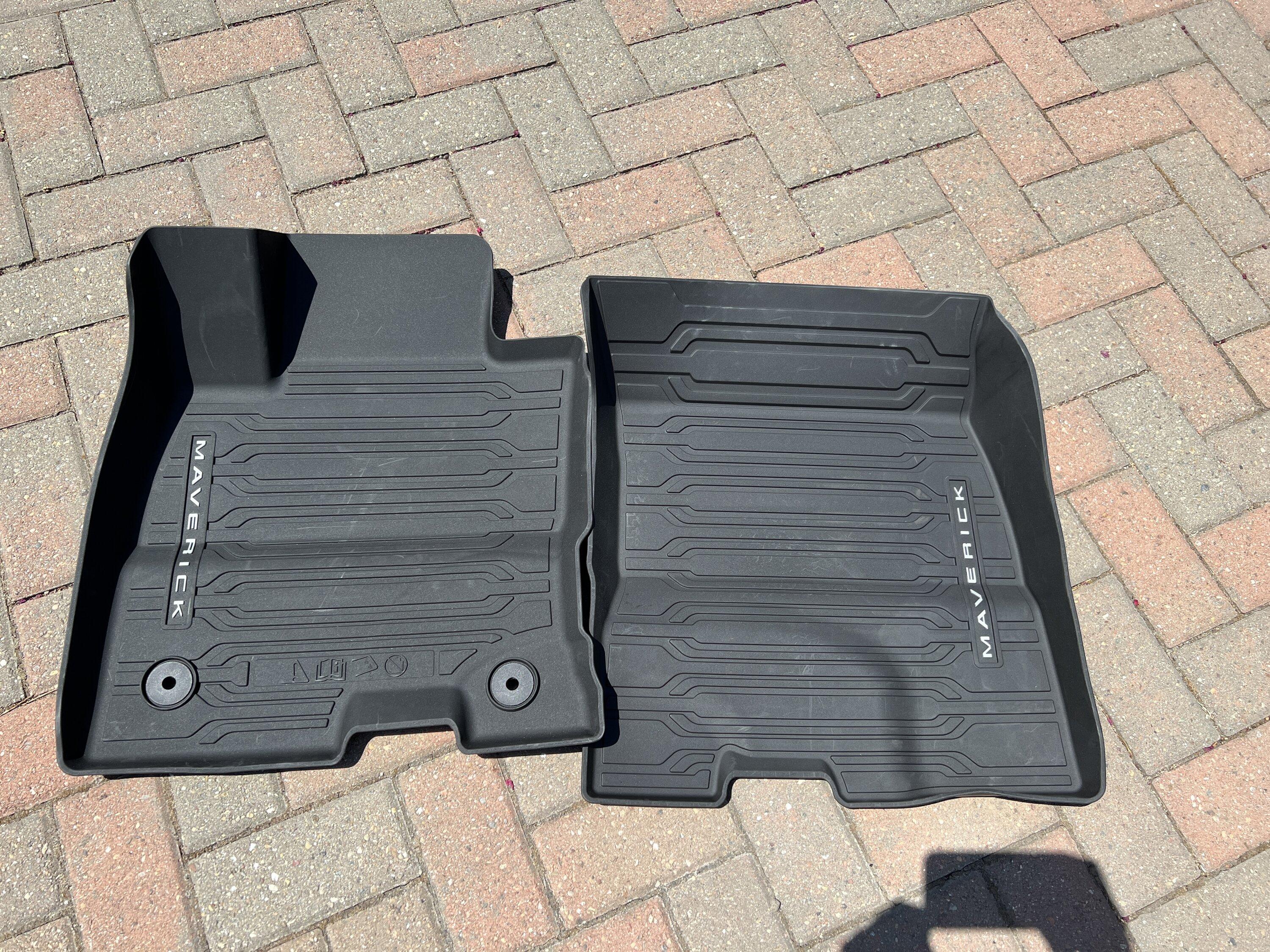 Ford Maverick OEM Hybrid All weather mats 75E493B9-1EE8-4758-A345-5594489183BF