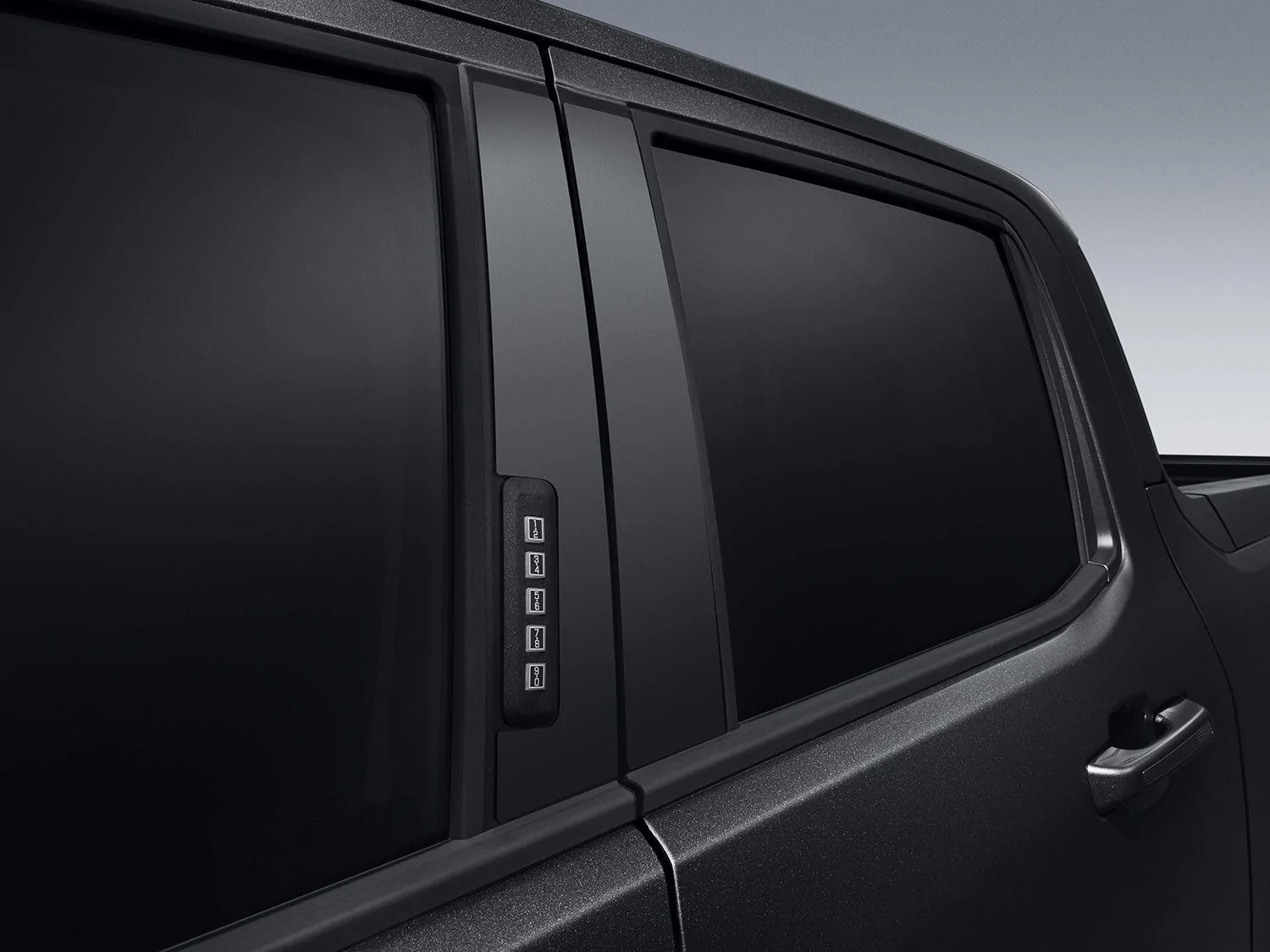 Ford Maverick FORD ACCESSORIES Parts & Website for 2022 Maverick Officially Launches 🚀 2022 ford maverick B-Pillar Trim - Black Platinum With Keypad by Putco