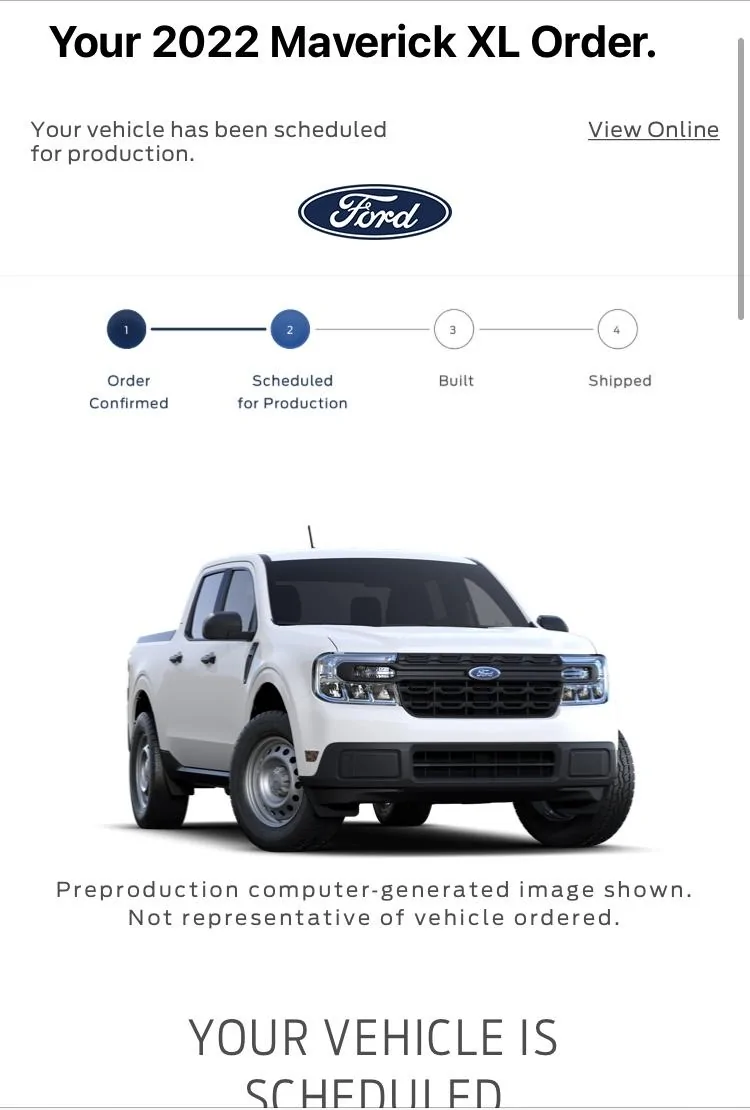 Ford Maverick 📬 9/9 Scheduling email received group! AEC92AC7-4C1E-48E1-B0AA-FAECBABD96B3