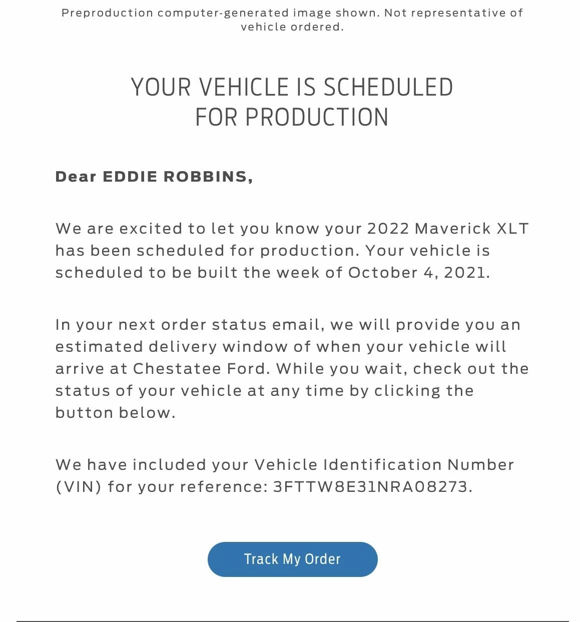 Ford Maverick 📬 9/9 Scheduling email received group! 5C600EB7-B213-485D-9C47-DFEAEDE3FC0A