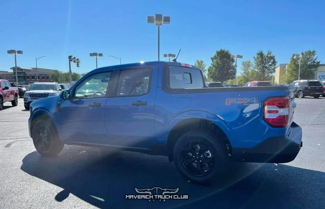 Ford Maverick VELOCITY BLUE Maverick Photos Thread Velocity Blue Maverick XLT FX4 4