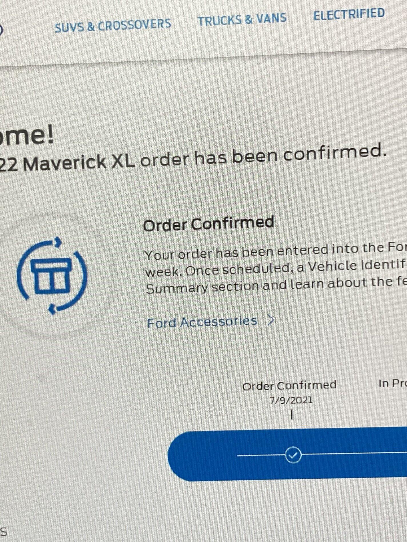 Ford Maverick Status went backwards from In Production to Confirmed E4CC47CC-BEFC-43DF-A242-91128765480F