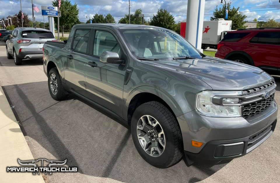 Ford Maverick CARBONIZED GRAY Maverick Photos Thread Carbonized Gray Maverick XLT pickup truck 3