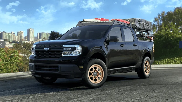 Ford Maverick SHADOW BLACK Maverick Photos Thread sema maverick_black