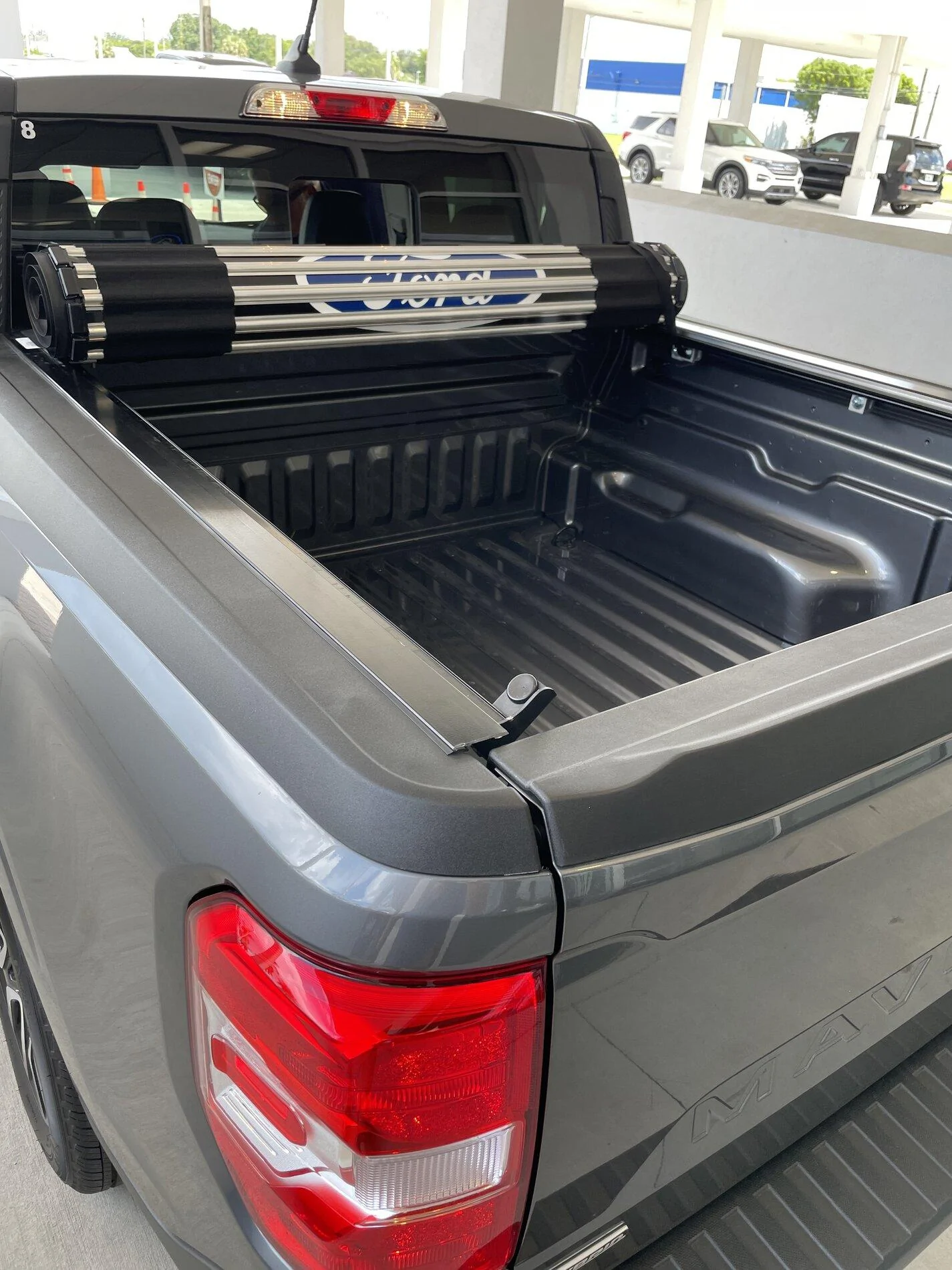 Ford Maverick Hybrid Maverick showing 37.4 MPG + rear seats folded w/ headrests removed (pics) 2725B9A1-C11B-42D7-A67E-00FE998A630F