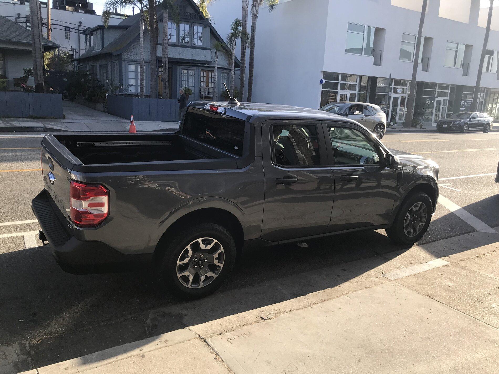 Ford Maverick Pics: Carbonized Gray Maverick XLT at Blue Bottle Coffee Ford Get-Together in Venice, CA C8EB62AE-62CE-40F2-B21B-AE7165C7A92F