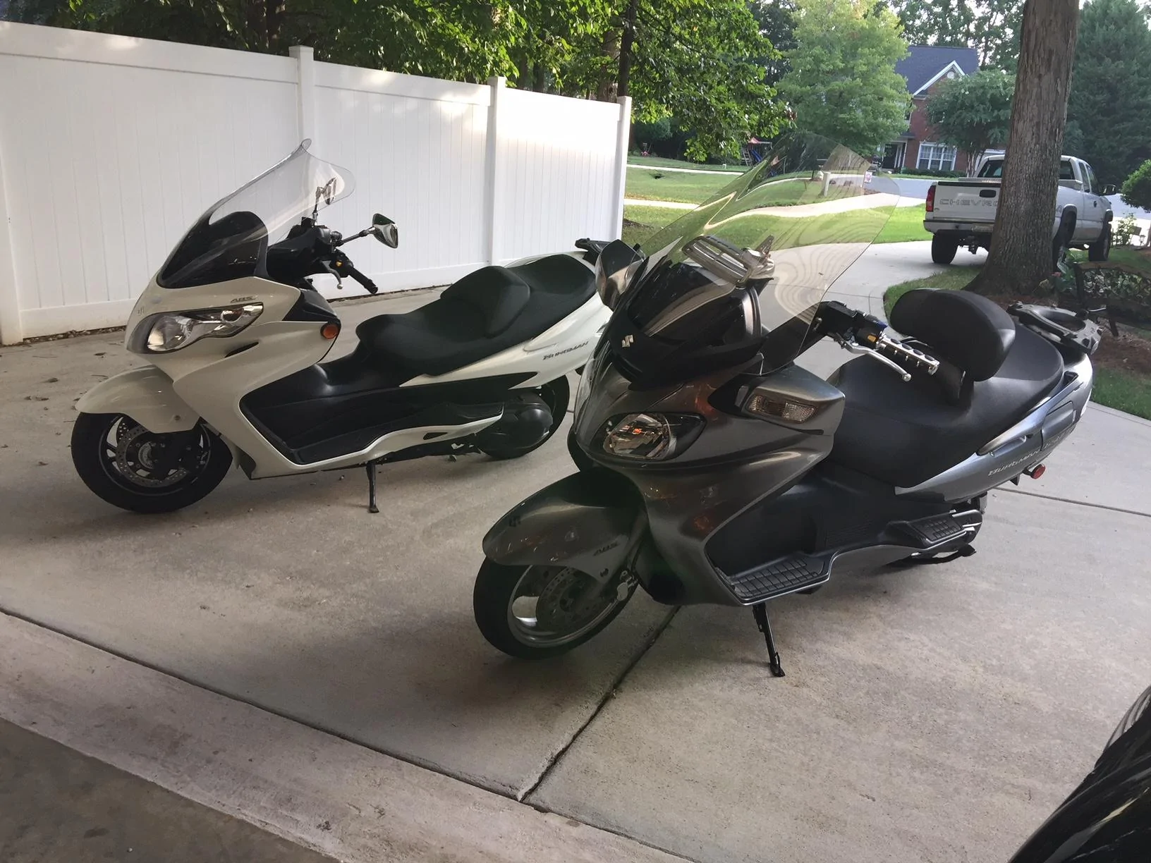 Ford Maverick Motorcycle riders, let’s see your ride. Burgman 1
