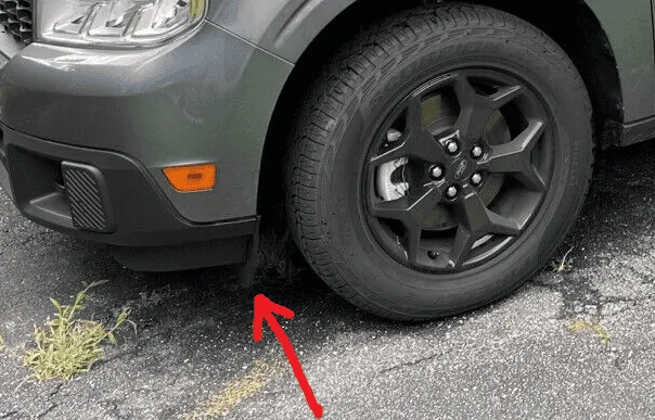 Ford Maverick What is the purpose of the small flaps just forward of front tires? mav aero
