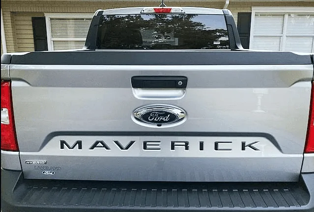 Ford Maverick Ford OEM tailgate letters Screenshot 