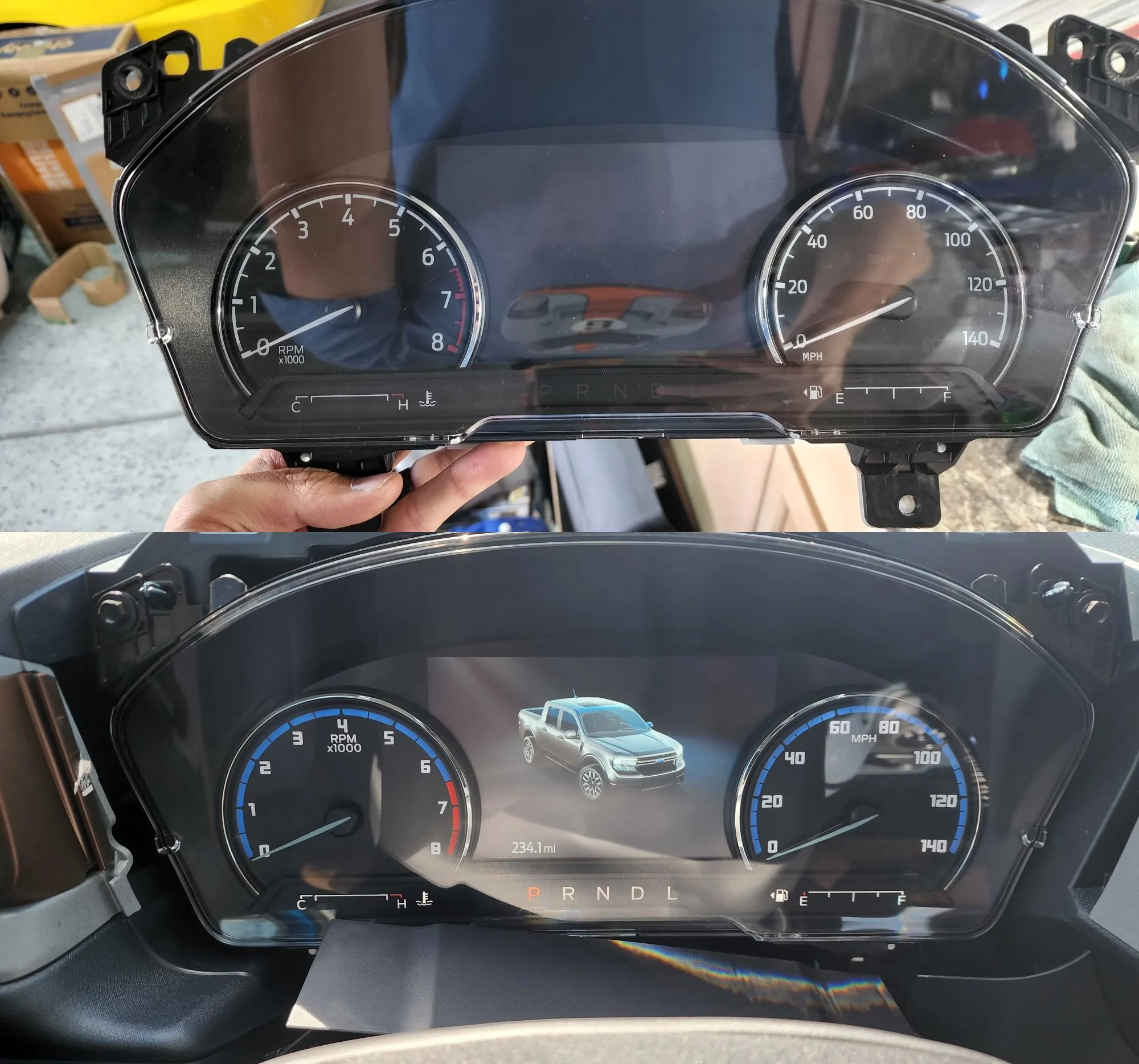 Ford Maverick Bronco Sport Gauge Face Swap ZomboDroid 01082022095102
