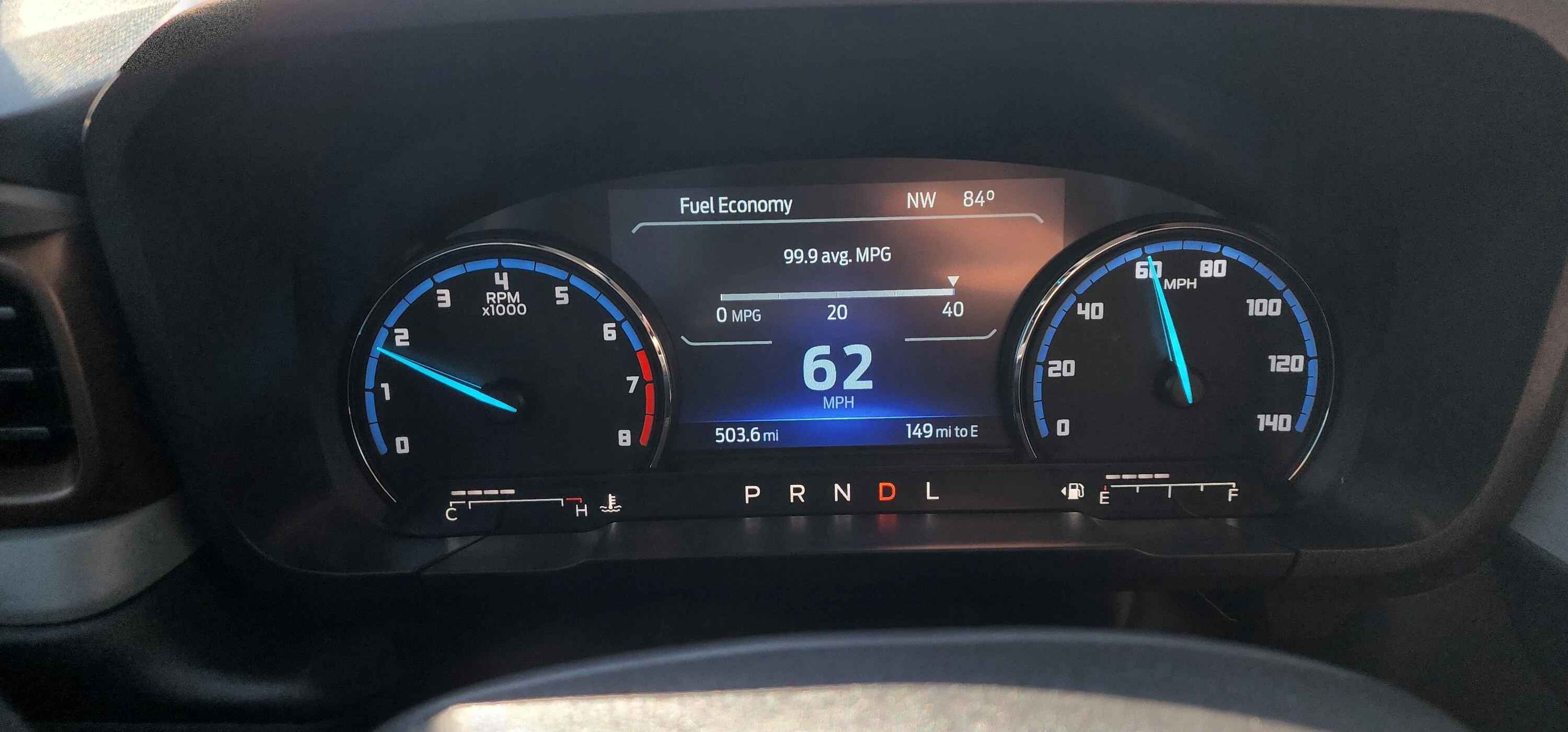 Ford Maverick Bronco Sport Gauge Face Swap 20220727_171028