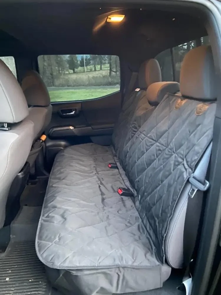 Ford Maverick Rear seat cover (for dog? 4Knines Grey