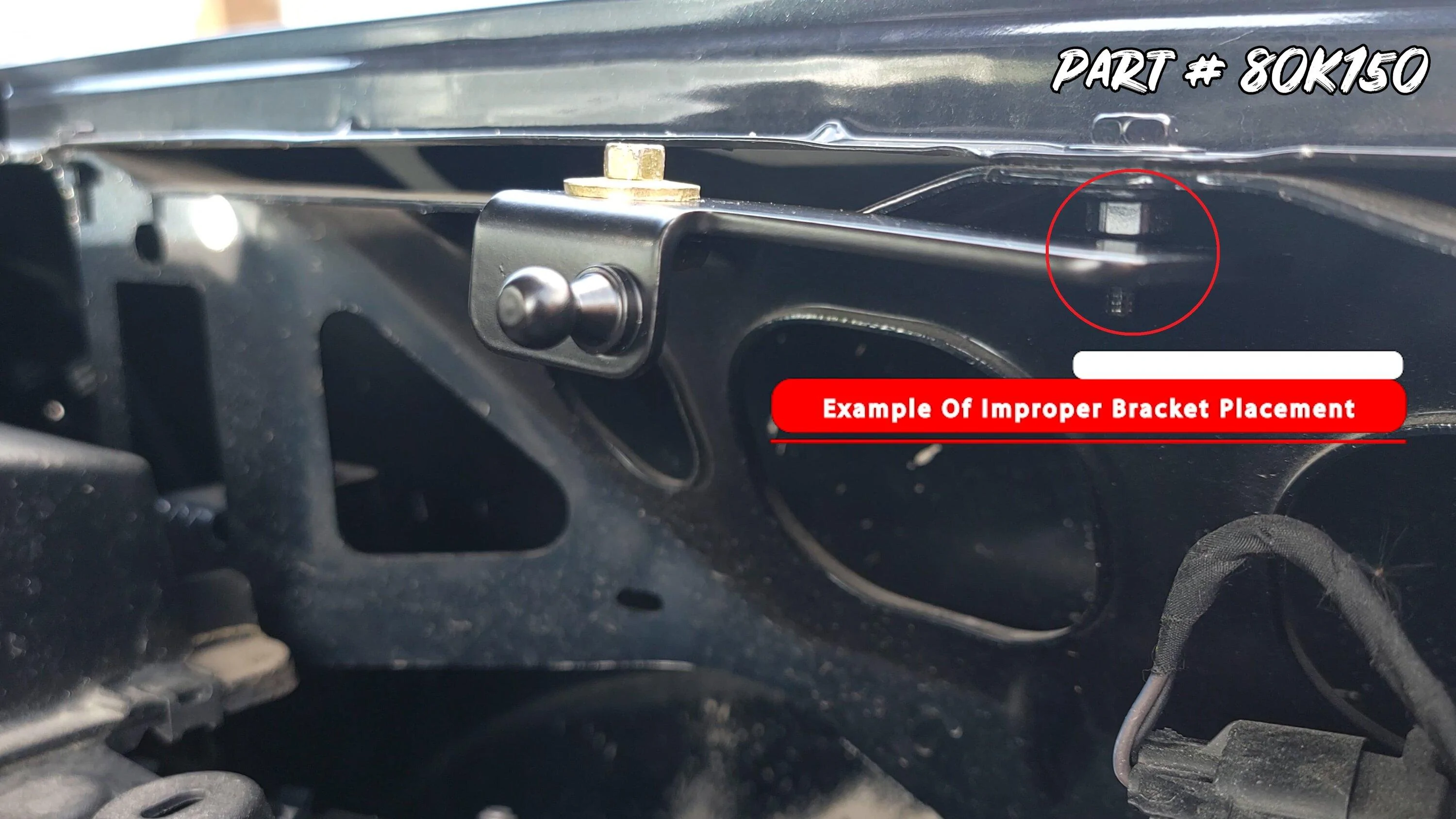 Ford Maverick MRT Performance 2022+ Ford Maverick No Drill Hood Struts fender bad