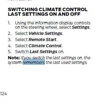 Ford Maverick Recent software update pushed to the Maverick? climat